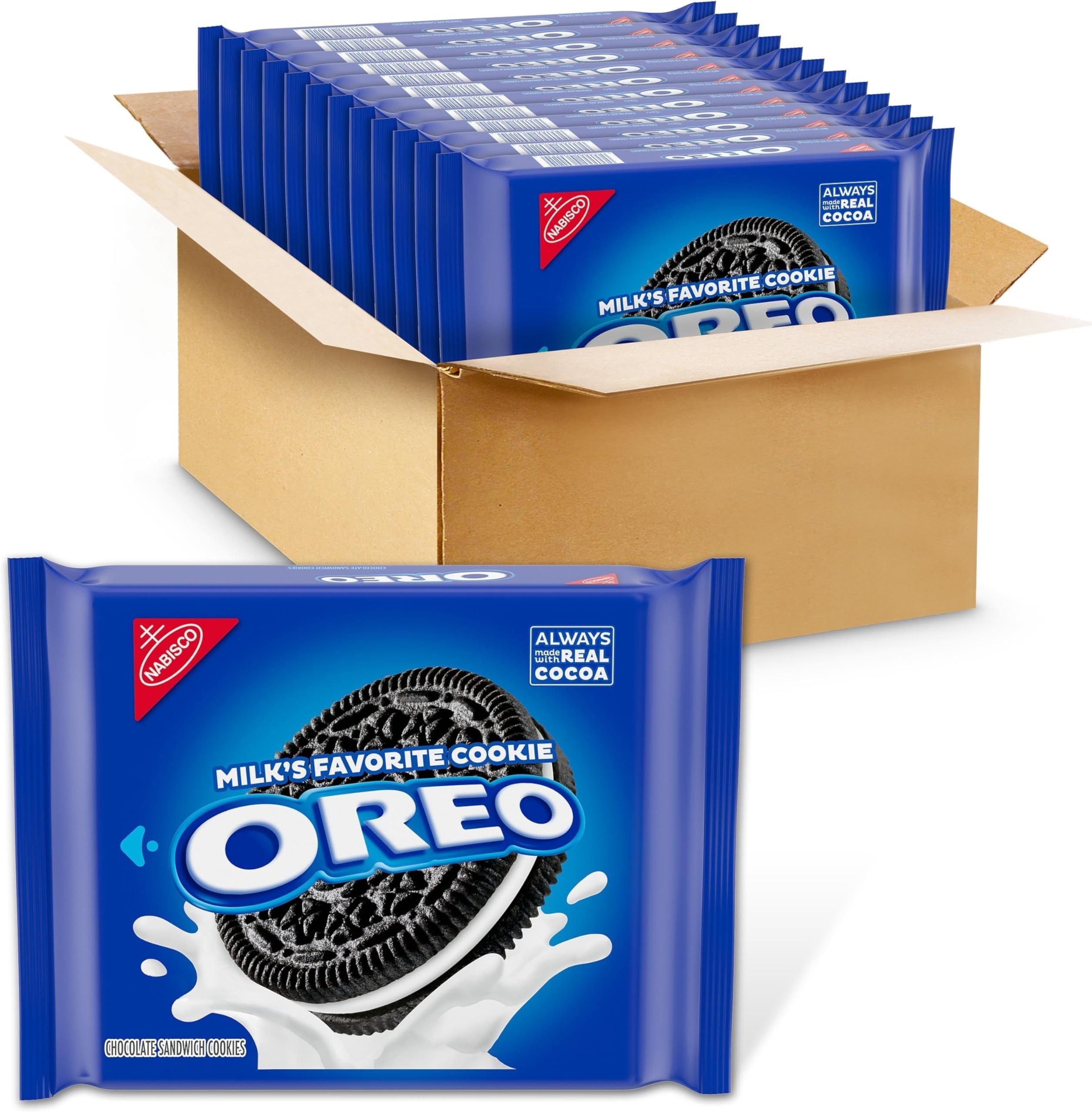 Chocolate Sandwich Cookies, 12 - 13.29 oz Packs