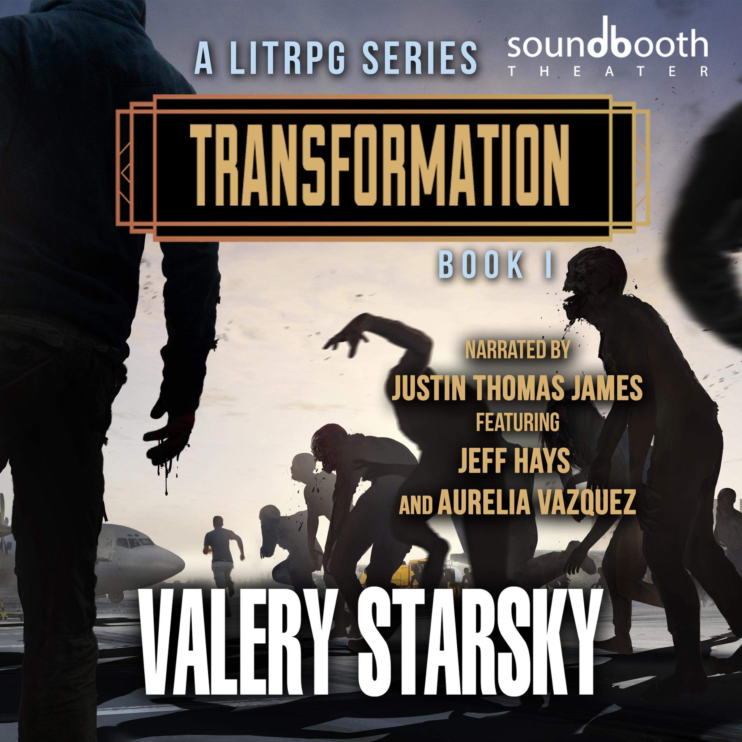 Cover art for Transformation: LitRPG series. Book I