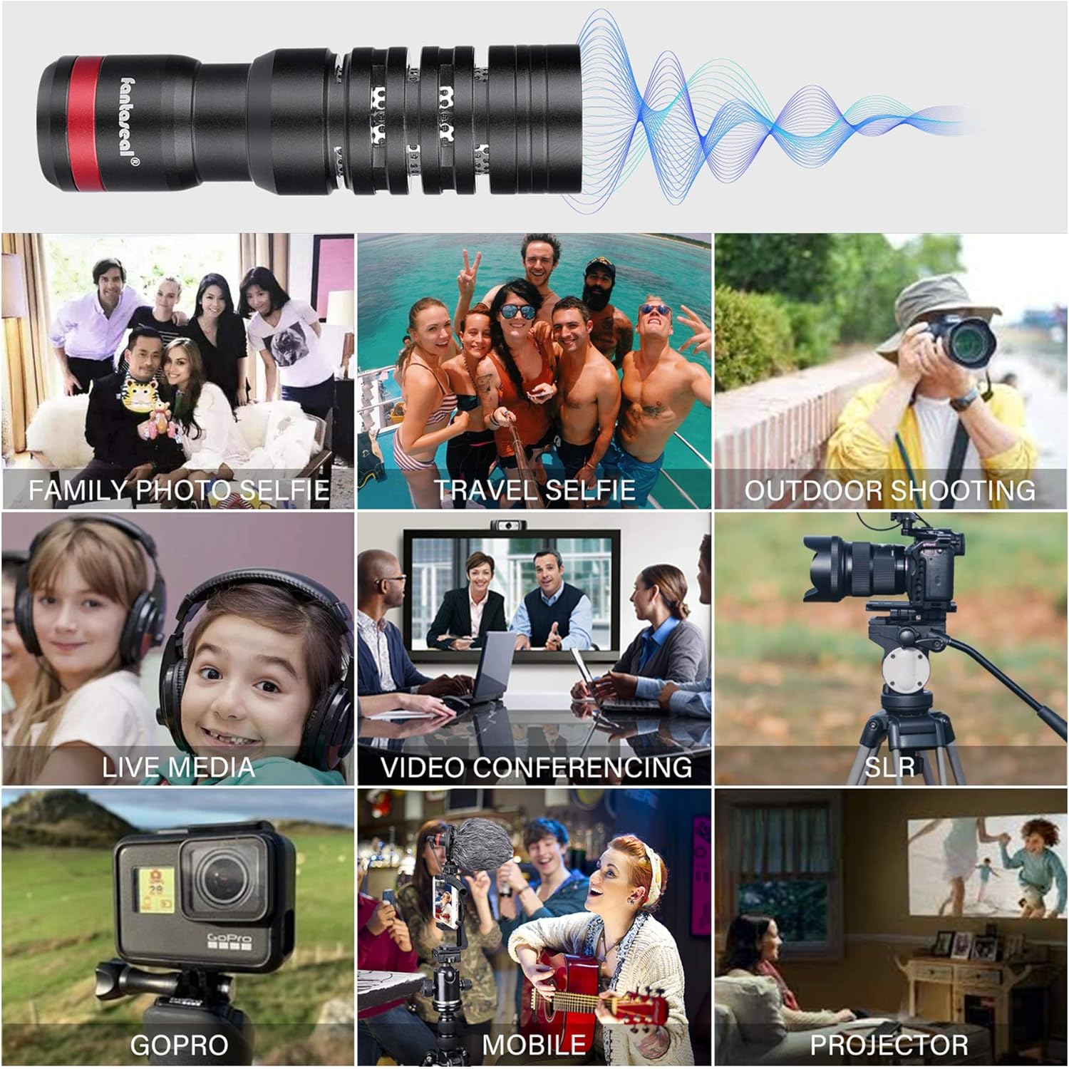 🛒 Crаzу Dеаlѕ Shockproof Hi-Density Hi-Fidelity Cardioid Camera Microphone Mini External Streaming Gaming Computer Condenser Microphones Youtube Tiktok Mic Compatible with iPhone Android Smartphone Canon Nikon Sony