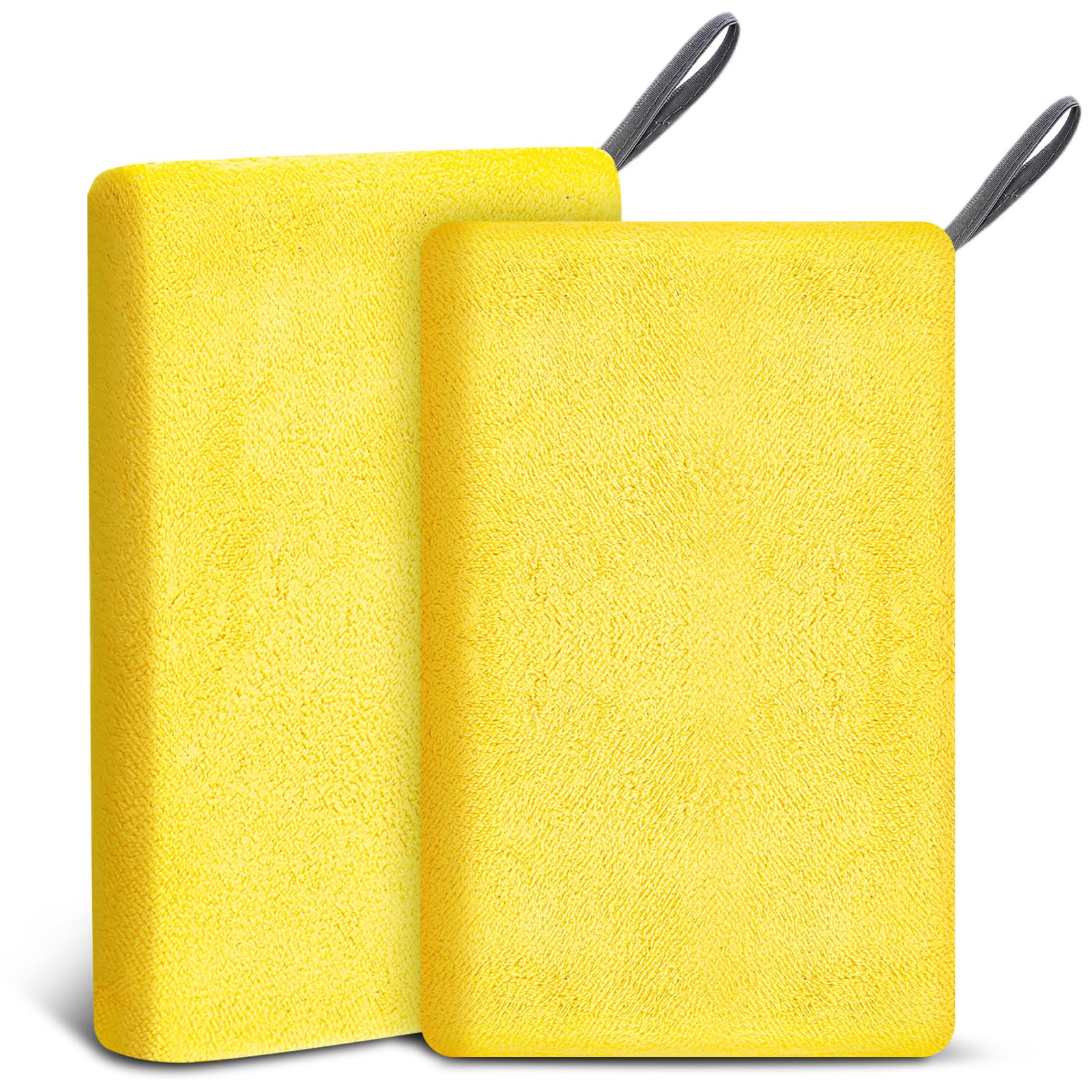 Sonwyoung 2 Pcs Kayaking Water Absorbing Sponge, Bilge Sponge for Absorbing Excess Water from Kayak Canoe or Boat