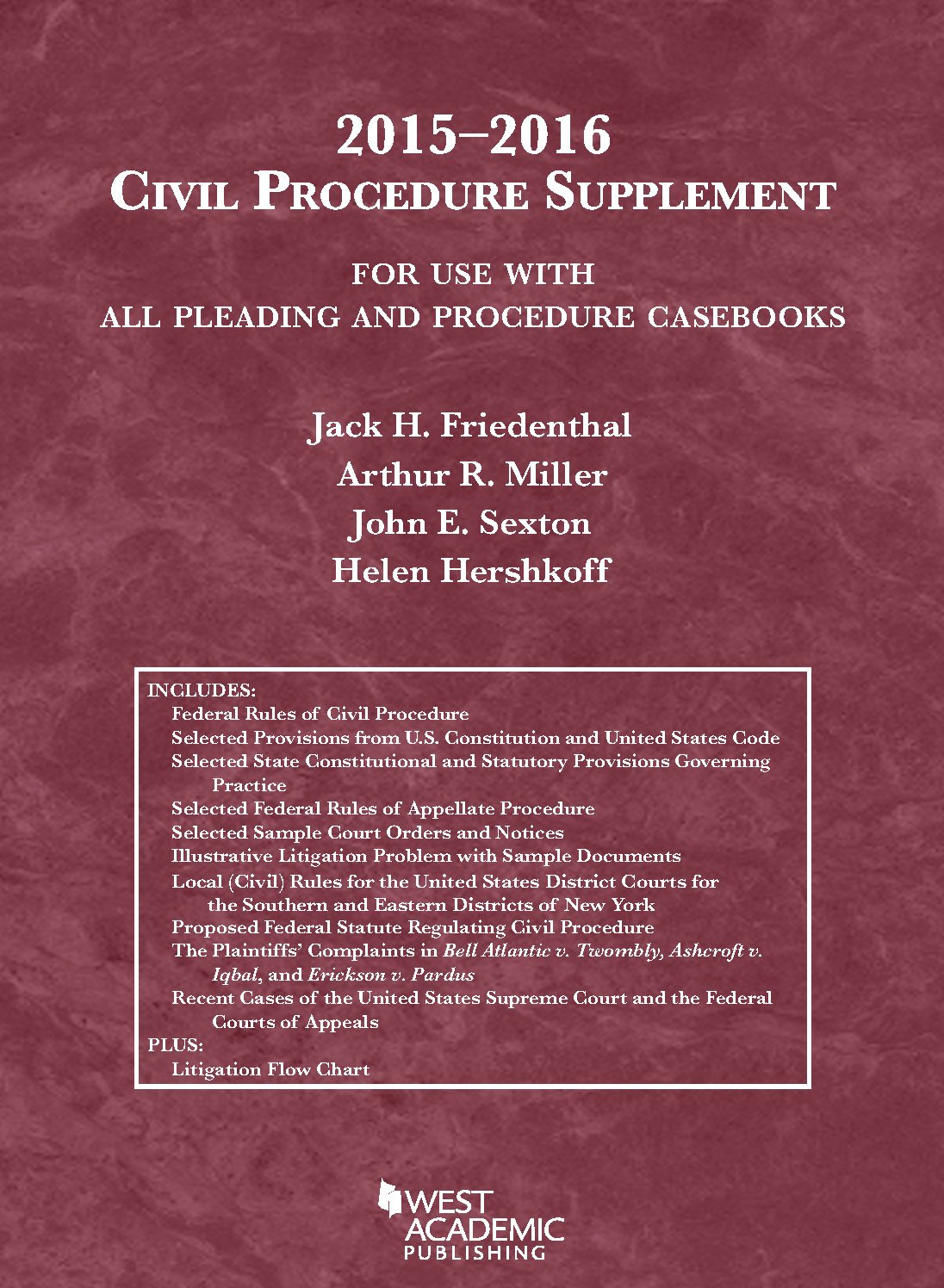 【洋書・専門書】【研究支援】procedure civile Amazon | Civil Procedure (American Casebook) | Friedenthal, Jack