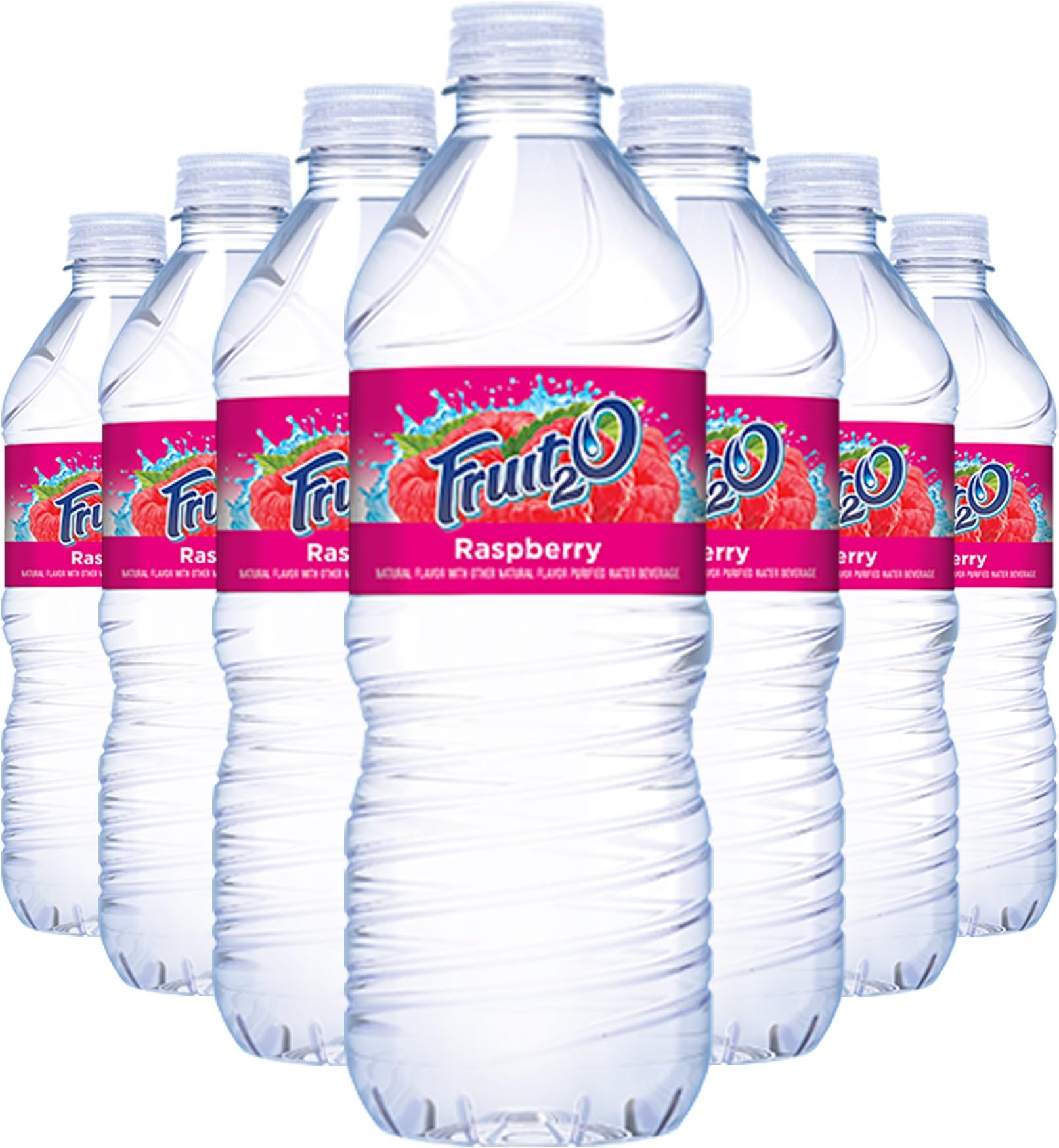 Raspberry Flavored Water, 16.9 fl oz Plastic Bottles (12 Plastic Bottles)