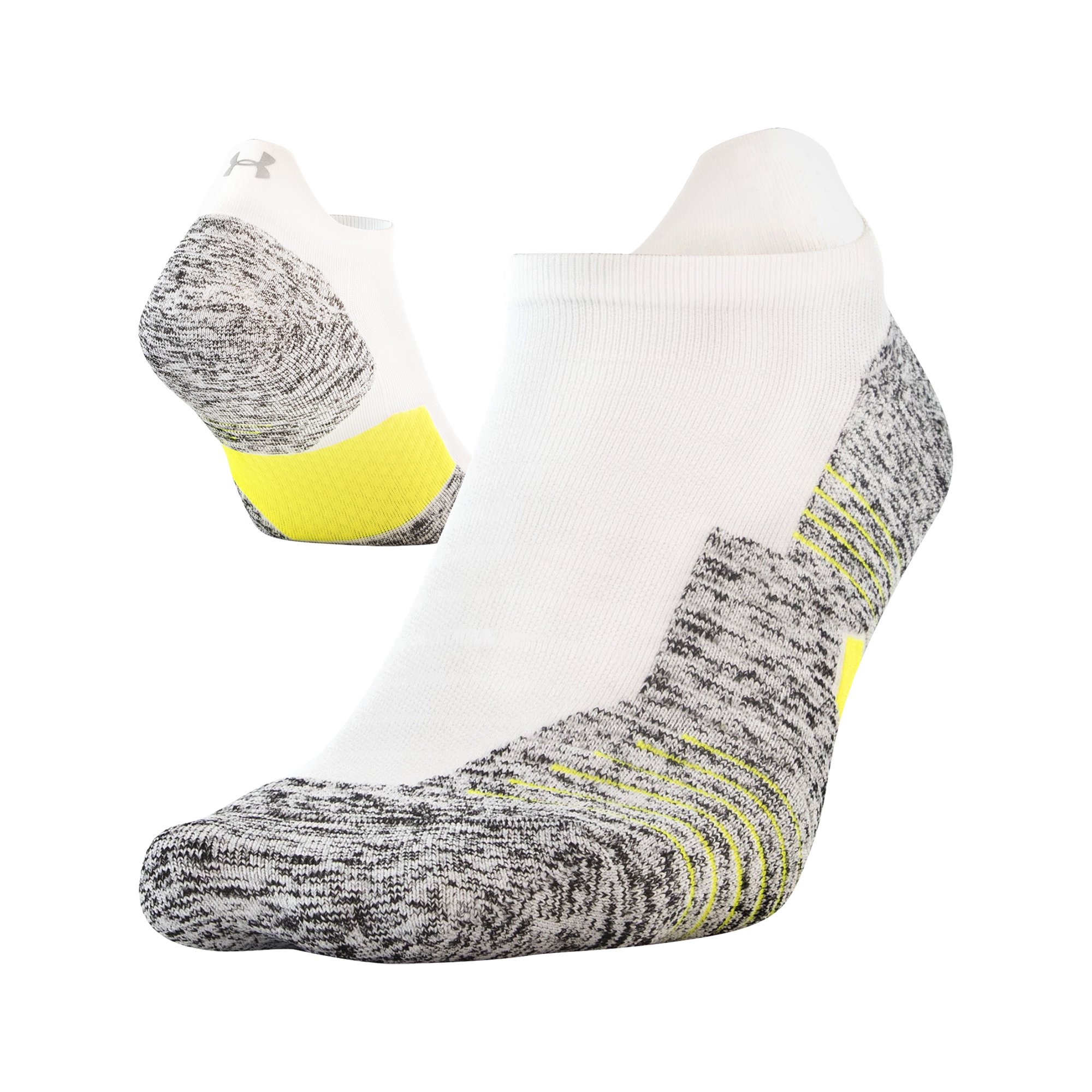 Under Armour Unisex-Adult Run Cushion No Show Tab Socks