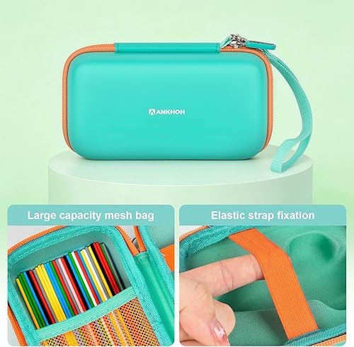 Vista 4 de ANKHOH Funda compatible con 3Doodler Start+ Essentials (2023,2024) para juego de bolígrafos 3D para niños, organizador de almacenamiento