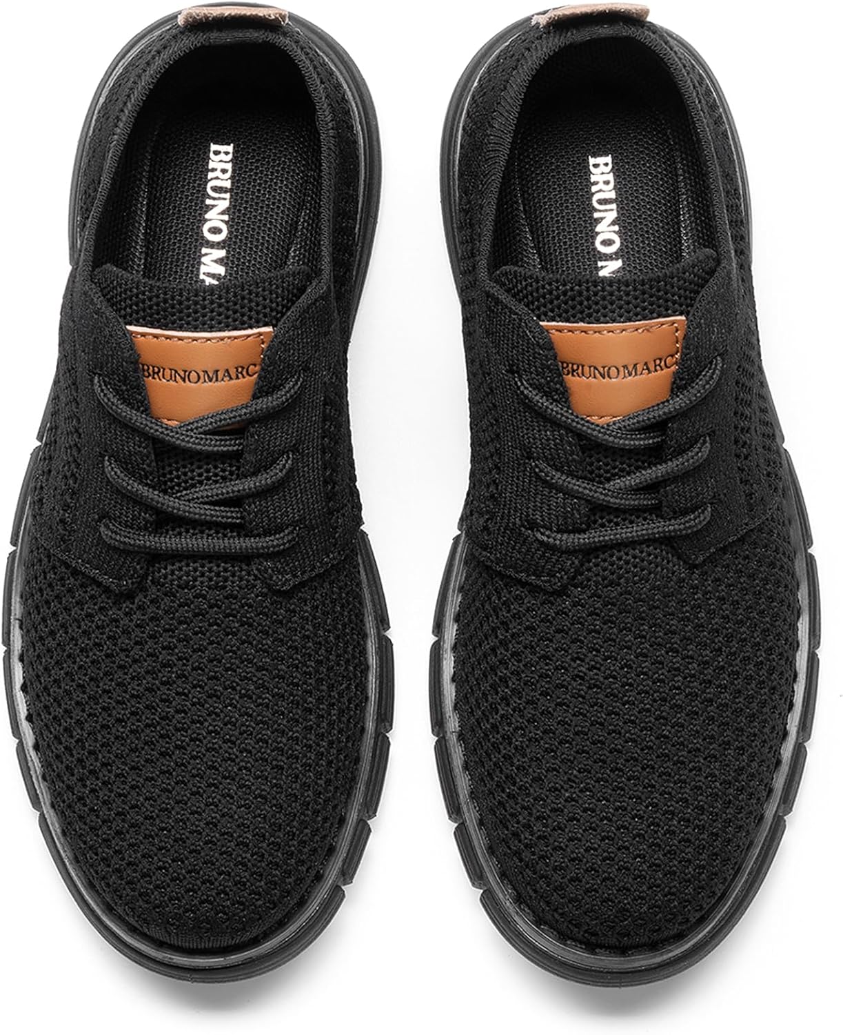 Bruno Marc Boy's Mesh Sneakers Oxfords Casual Dress Lace-Up Lightweight Walking Shoes - Image 4
