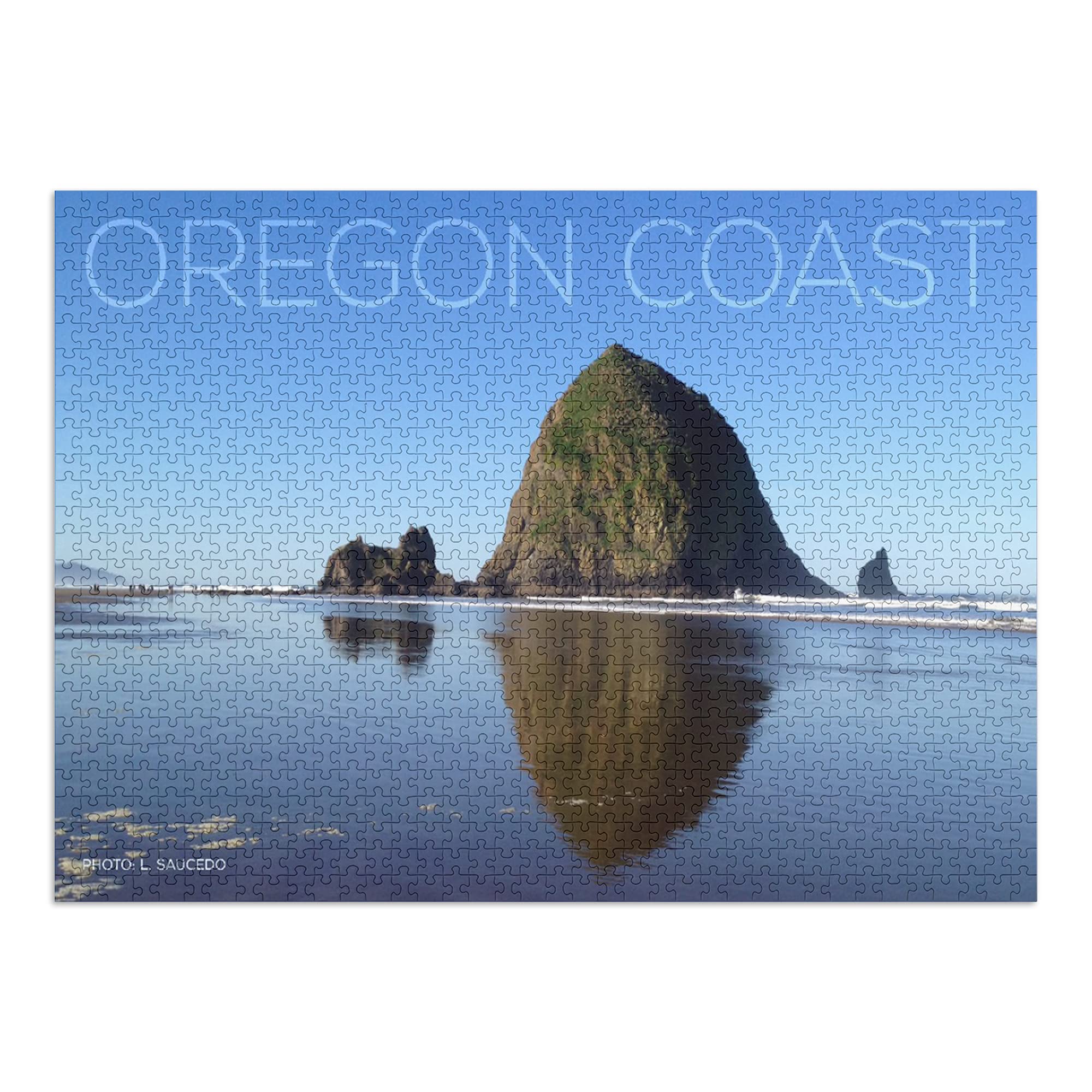 Amazon.com: Oregon Coast, Haystack Rock (1000 Piece Puzzle, Size 19x27,  Challenging Jigsaw Puzzle for Adults and Family, Made in USA) : Toys & Games