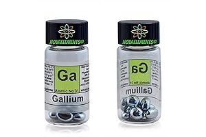 Gallium Metal Element 31 Sample, 99.995% Pure
