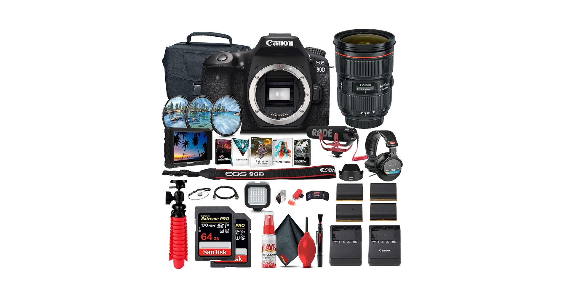 EOS 90D レンズキット＆Canon EF 50mm キヤノン (新品) デジタル一眼レフカメラ EOS 90D EF-S18-135 IS