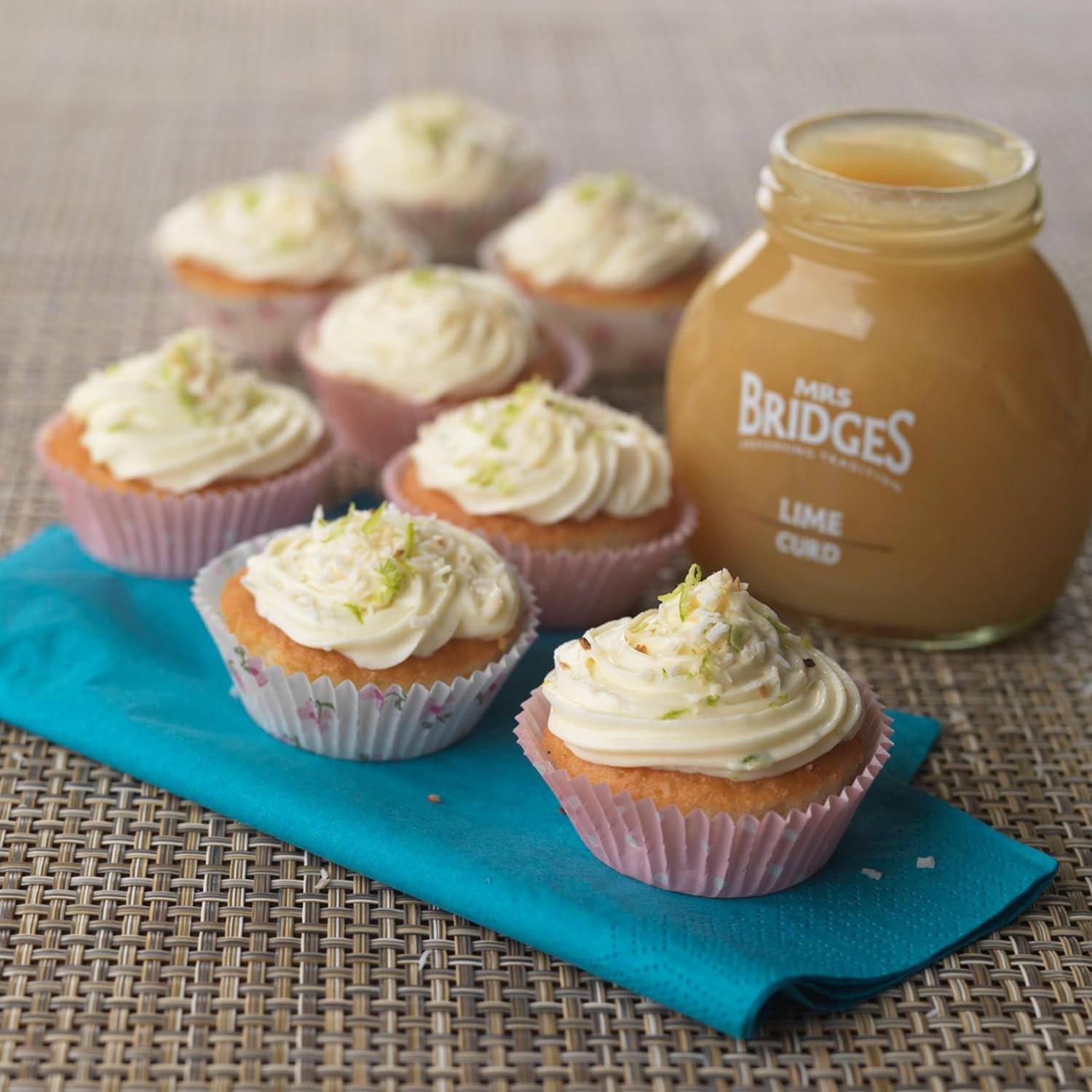Mrs Bridges Lime Curd, Made in Scotland, 12oz Jar (Pack of 1)