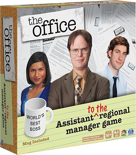 Miniatura 1 de The Office TV Show, asistente del juego de fiesta de gerente regional, para adultos y adolescentes a partir de 16 años