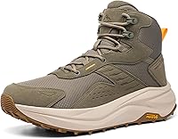 NORTIV8 Men's Katahdin Wide Toe Box Hiking Boots - Waterproof Low Drop Ankle Trekking Shoes for Camping