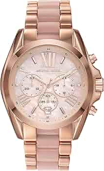 MICHAEL CORS 腕時計 Amazon | Michael Kors Women's Quartz Watch with Stainless