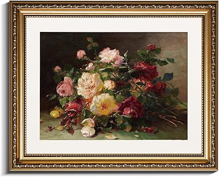 Gold Framed Vintage Wall Art