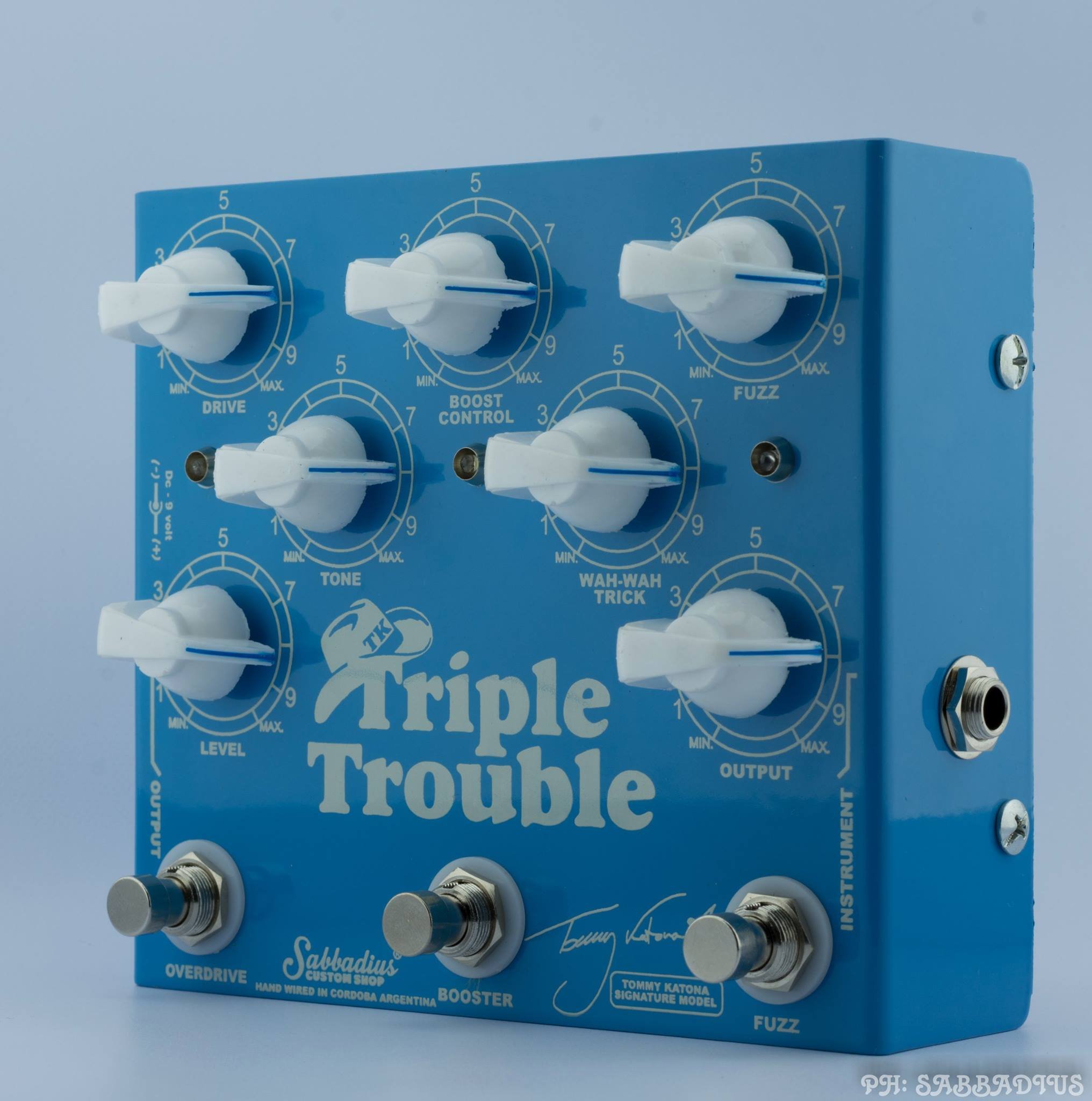 ギター Sabbadius Triple Trouble Triple Trouble – SABBADIUS Electronics