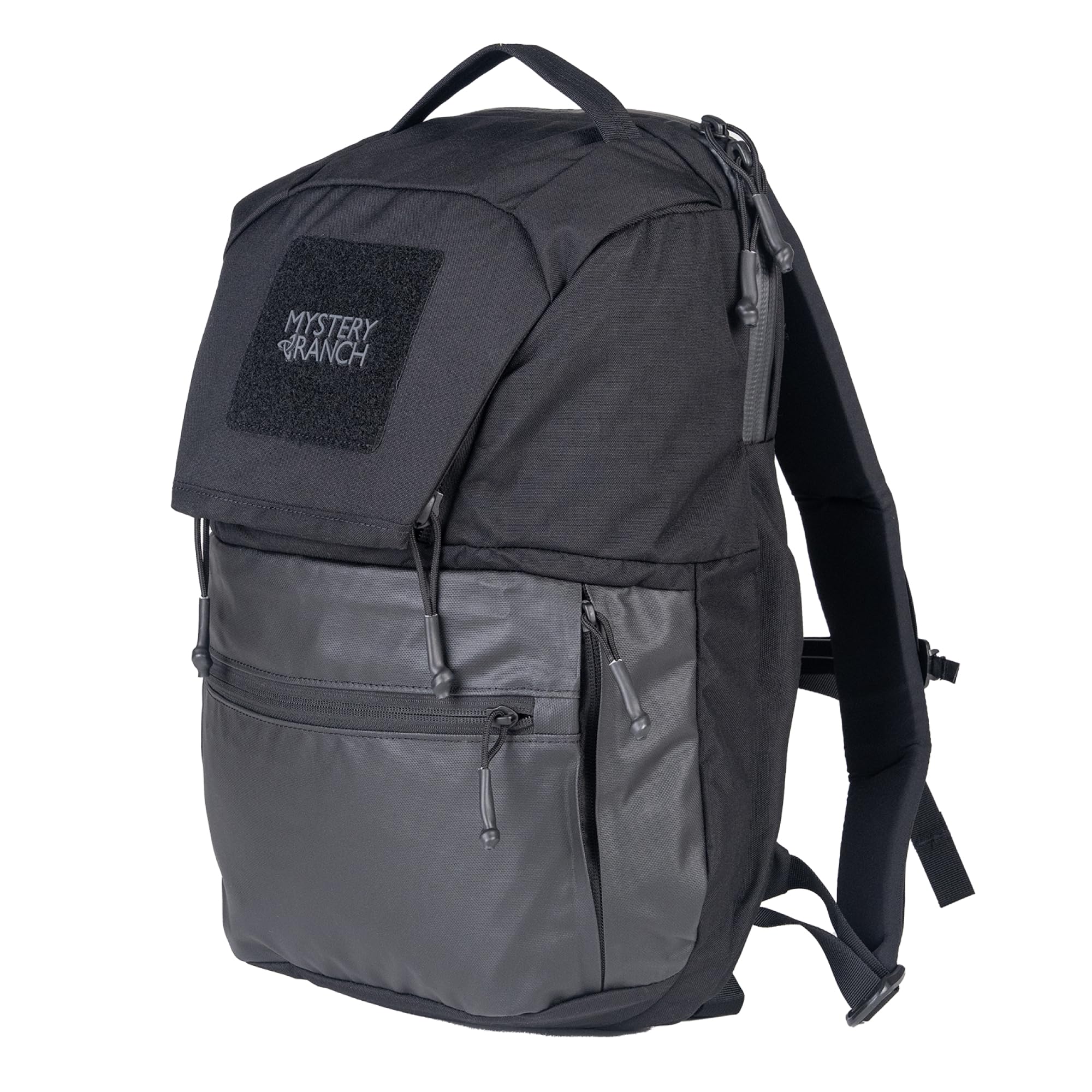 Mystery Ranch Rip Ruck 24 Backpack – Durable Day Bag with Magnetic Zip Lid, Molded Back Panel & Padded Laptop Sleeve – Black