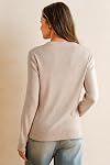 Arach&Cloz Women's Wool Blend Cardigan V Neck Button Business Casual Sweaters Tops