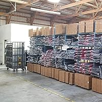 Vista 9 de Huskey - 4 fundas de asiento delantero/trasero para carrito de golf EZGO TXT 2014+, Valor Gas y modelos eléctricos, panel de inserción plisado negro