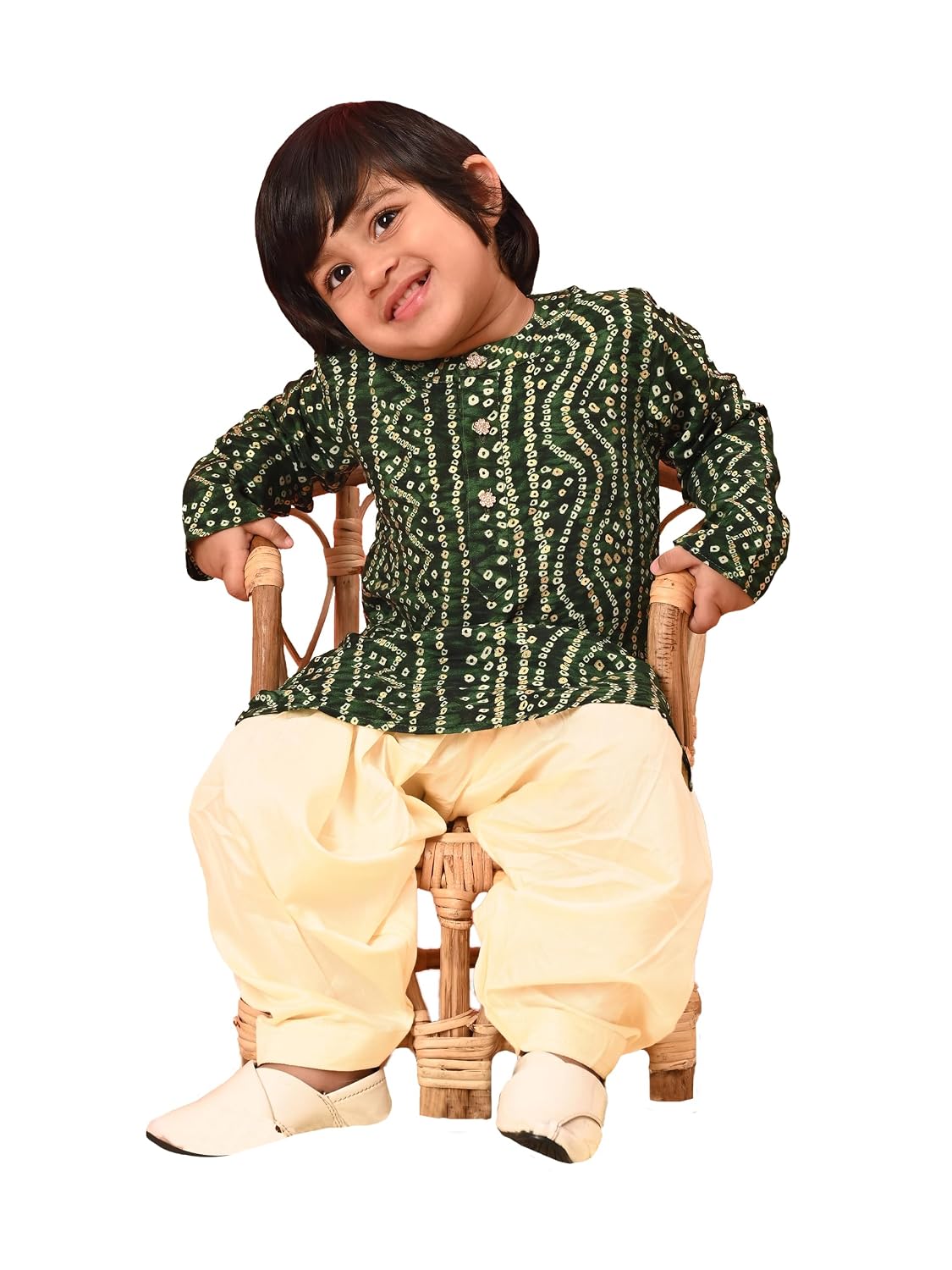 Vastramay Boys' Bandhani Kurta and Patiala Set – Traditional Cotton Ethnic Wear for Infants, Perfect for Weddings and Fest... - Review, Price and Buying Guide