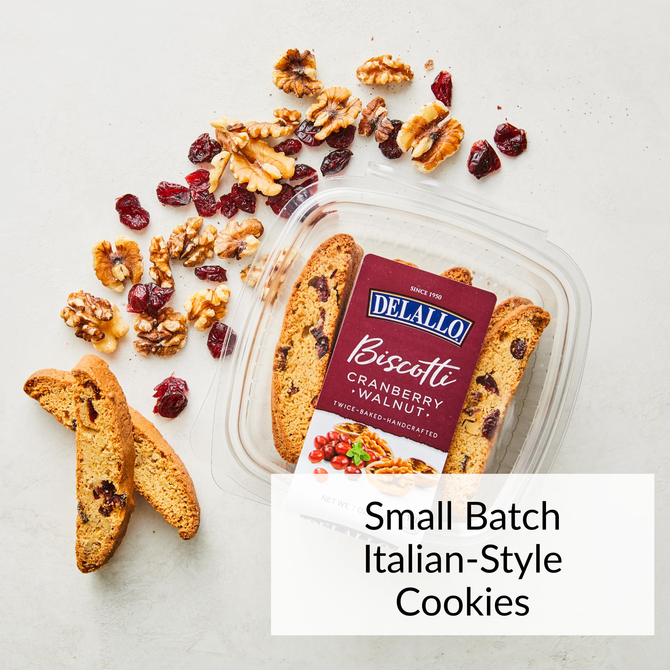 Amazon.com: DeLallo Cranberry Walnut Biscotti, (4 Pack) Authentic