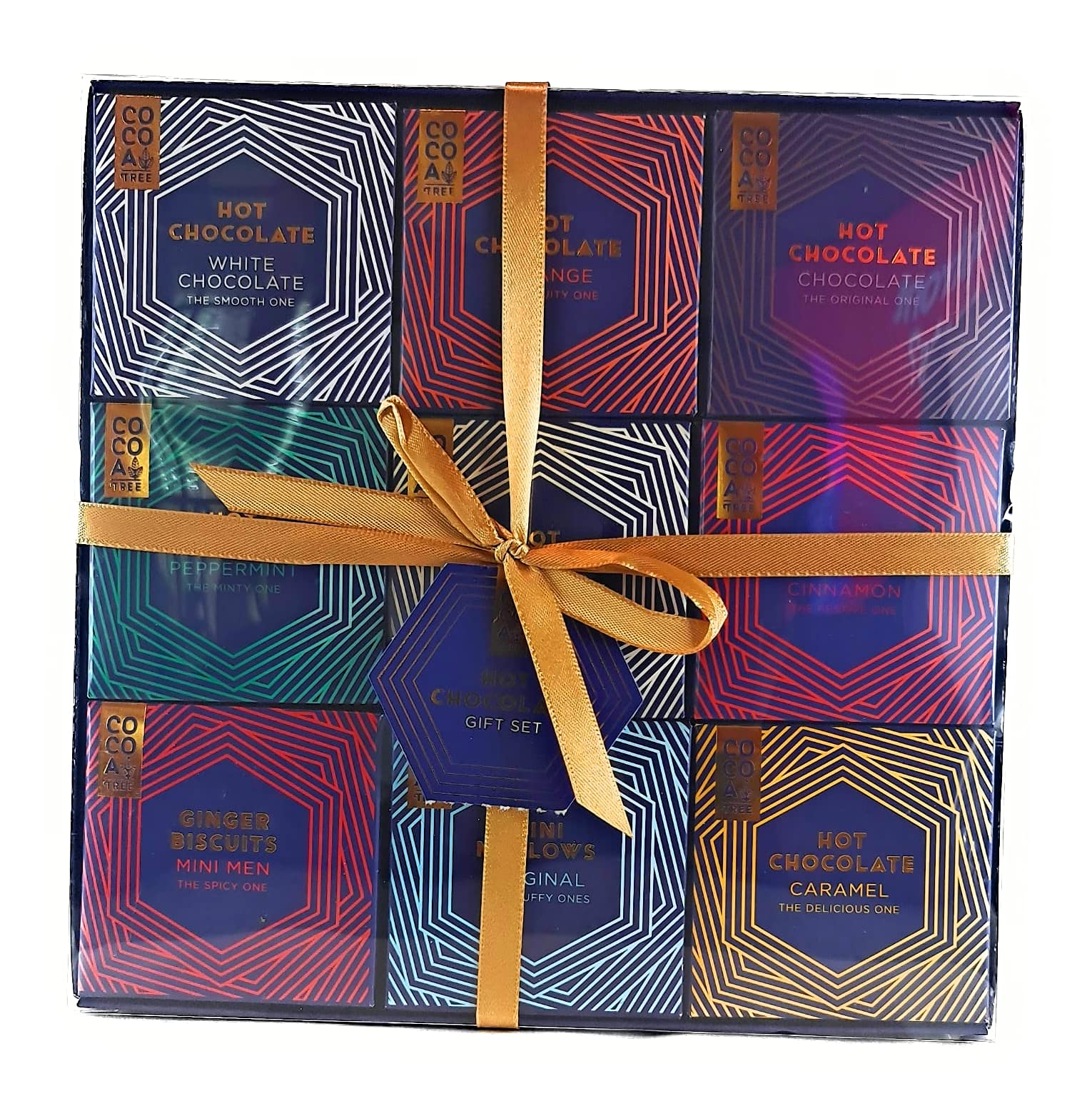 Hot Chocolate Gift Set Assorted Flavours Selection Gingerbread Men