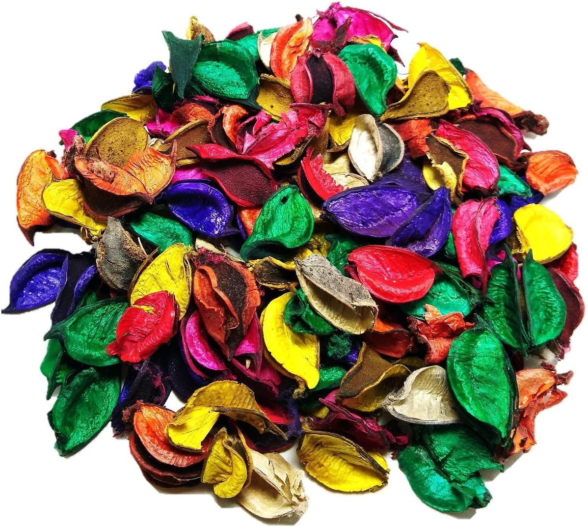 Wood Potpourri Flowers Leaves Without Fragrance only for Home Decor, Decoration (Multicolour)