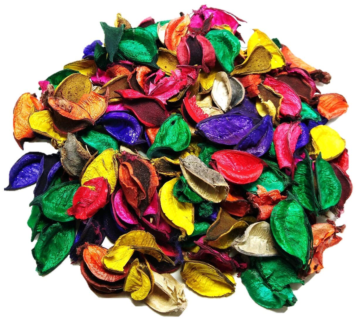 Misha Wood Potpourri Flowers Leaves Without Fragrance only for Home Decor, Decoration (Multicolour)