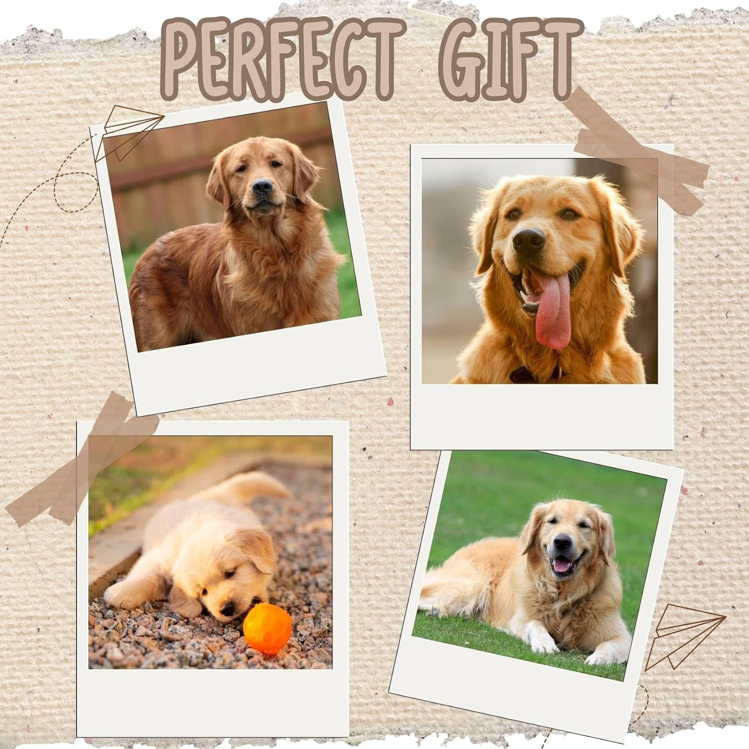 InnoBeta Golden Retriever Gifts for Women & Men, Gifts for Dog Mom Dog Dad on Birthday & Christmas, One Size Crew Socks - Image 7