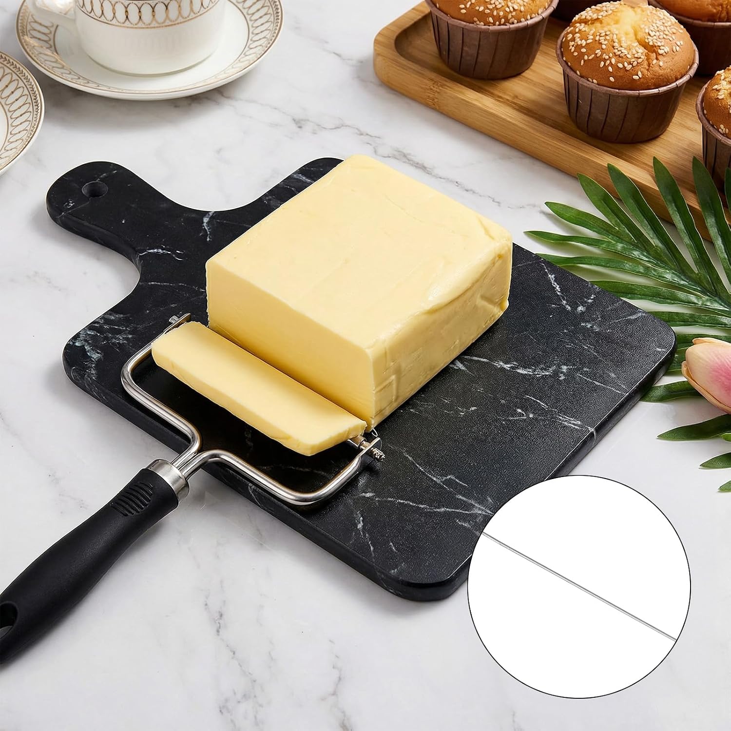 10 Pcs Cheese Slicer Wire Replacement Stainless Steel Cheese Cutter Wire