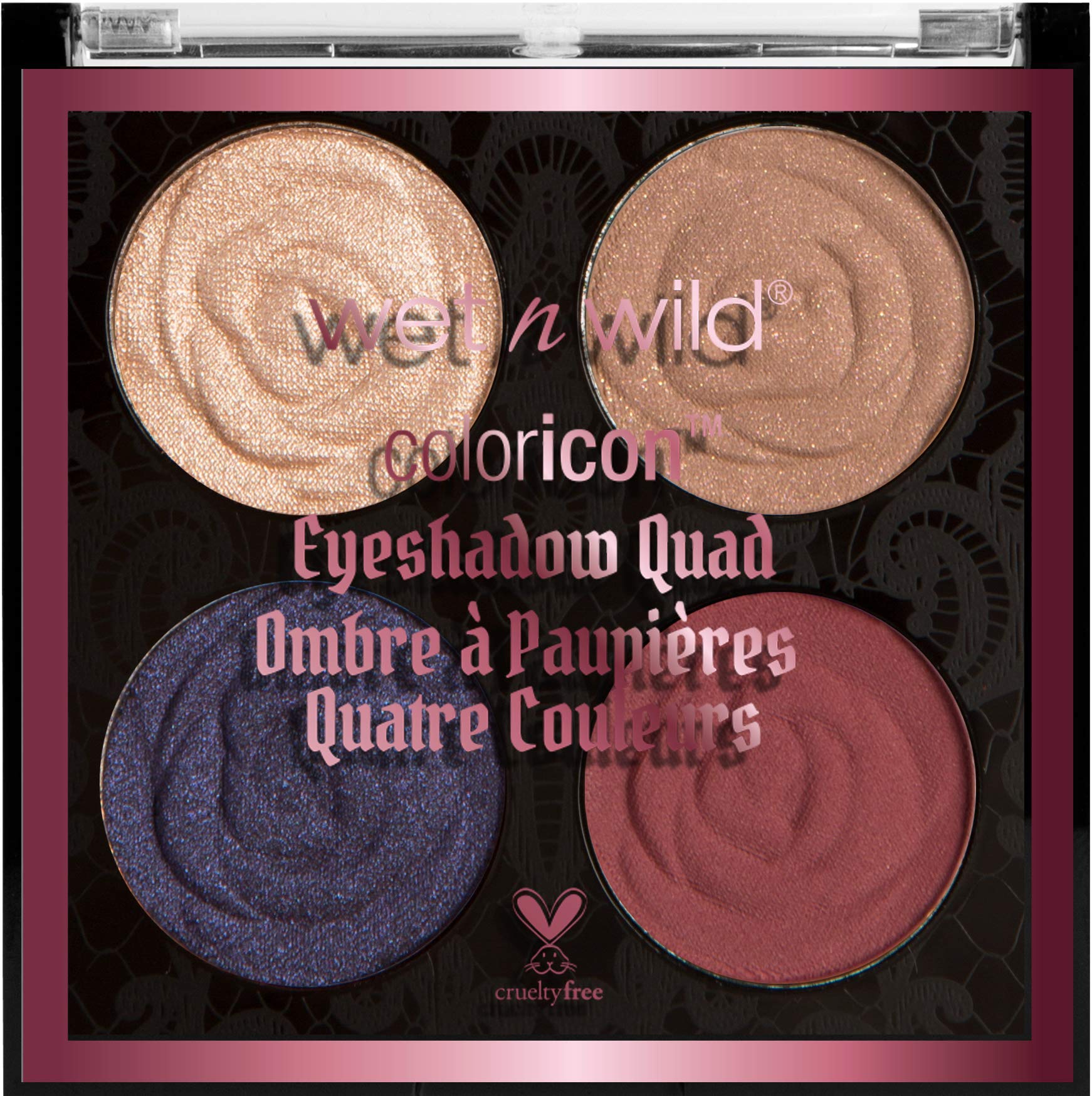 Wet n Wild Color Icon Eyeshadow Quad - Shade 2, Multicolor, 4 g Matte & Shimmery Finish