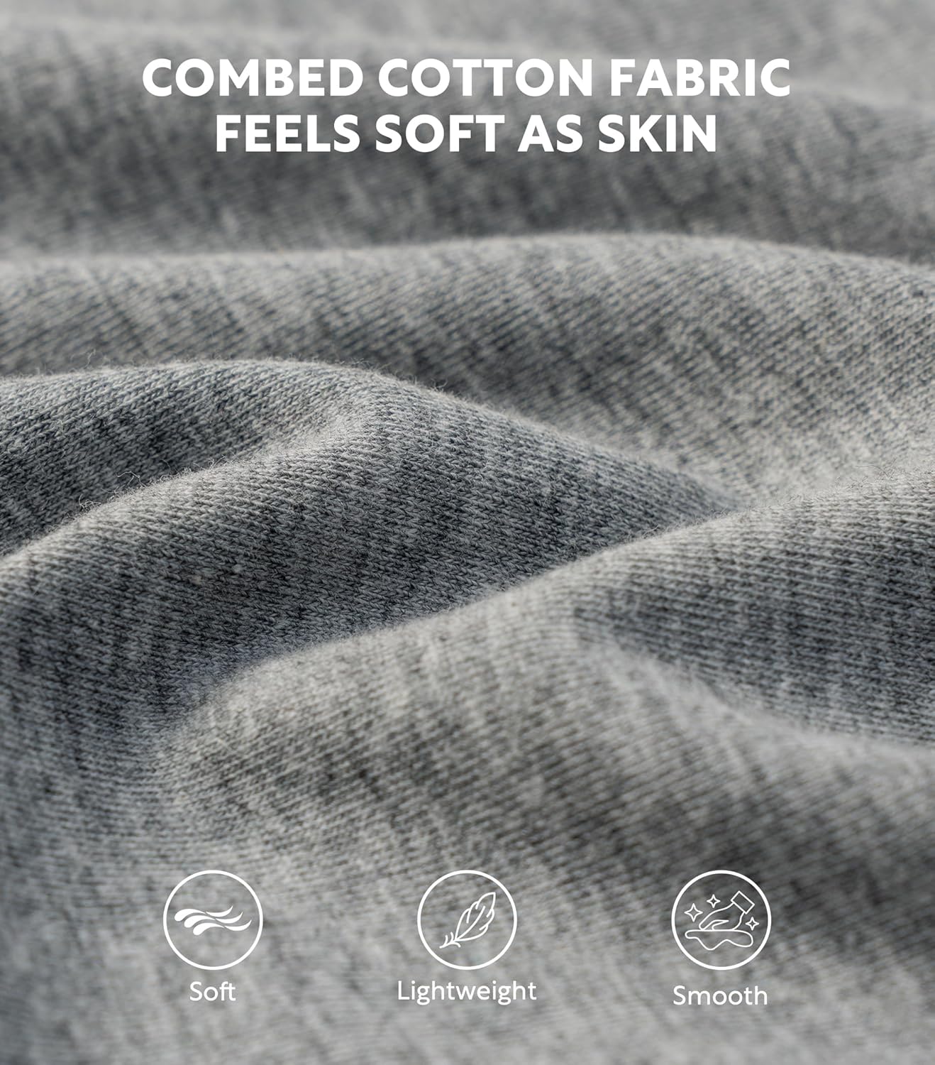 DAVID ARCHY Men's Pajama Pants Cotton Bottoms Soft Lightweight Loungewear with Drawstring and Pockets 2 Pack - Image 2