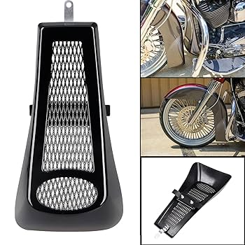 Amazon.com: YDLMT Gloss/Vivid Black Front Scoop, Motorcycle