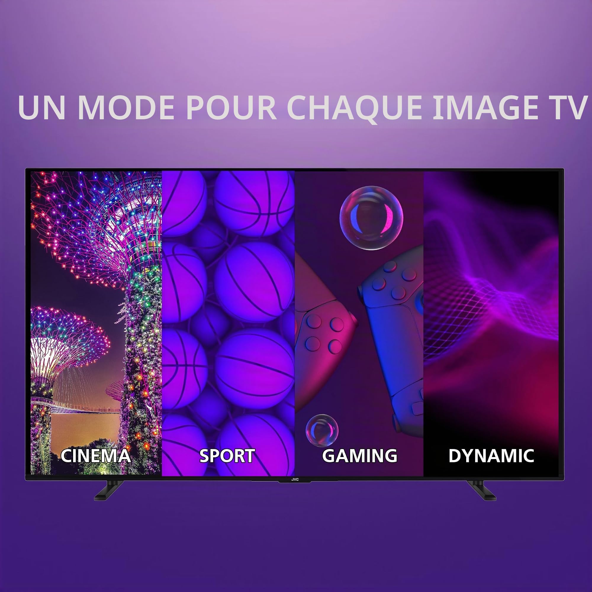 JVC TiVo LT-32VF5355W Téléviseur Smart TV 32" (Full HD, HDR, Triple Tuner, 6 Mois HD+ Inclus)