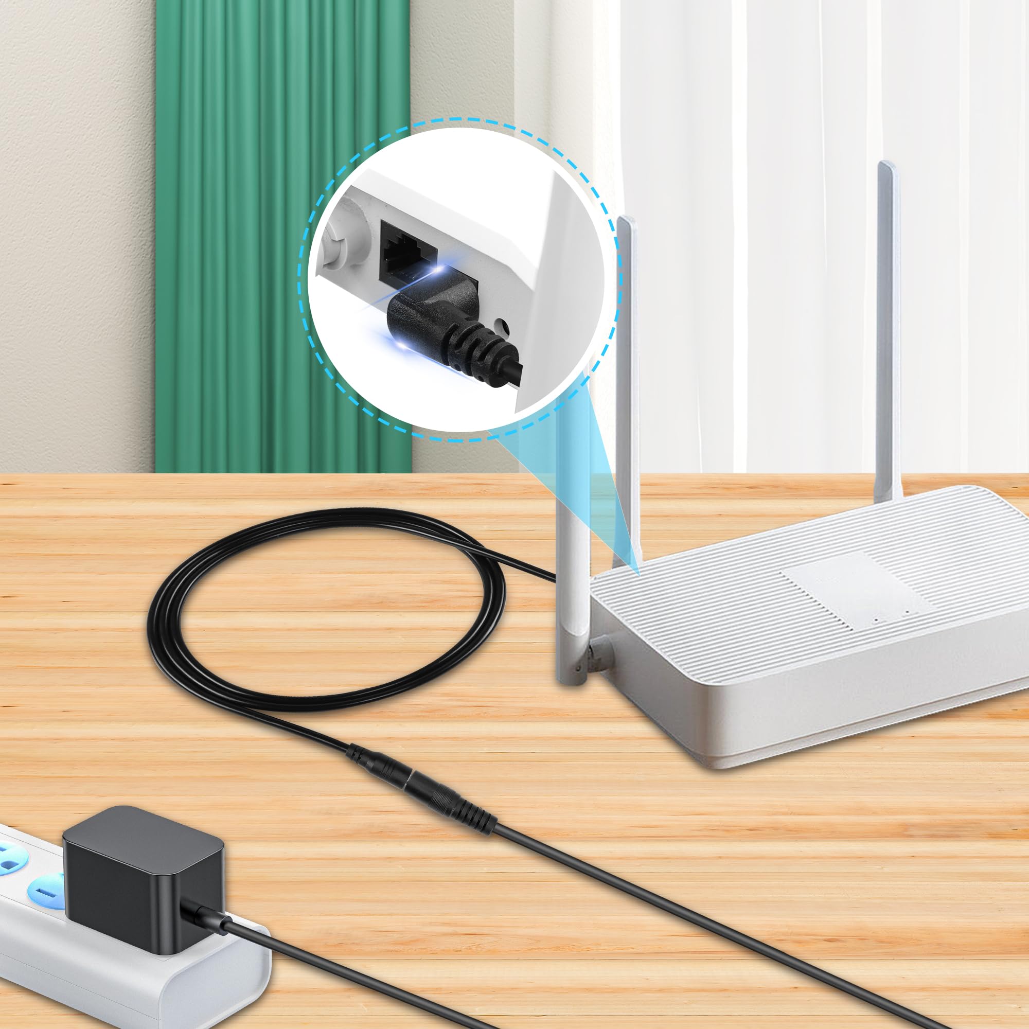 Amazon.com : GINTOOYUN DC4017 Power Extension Cable 22AWG DC 4.0mm