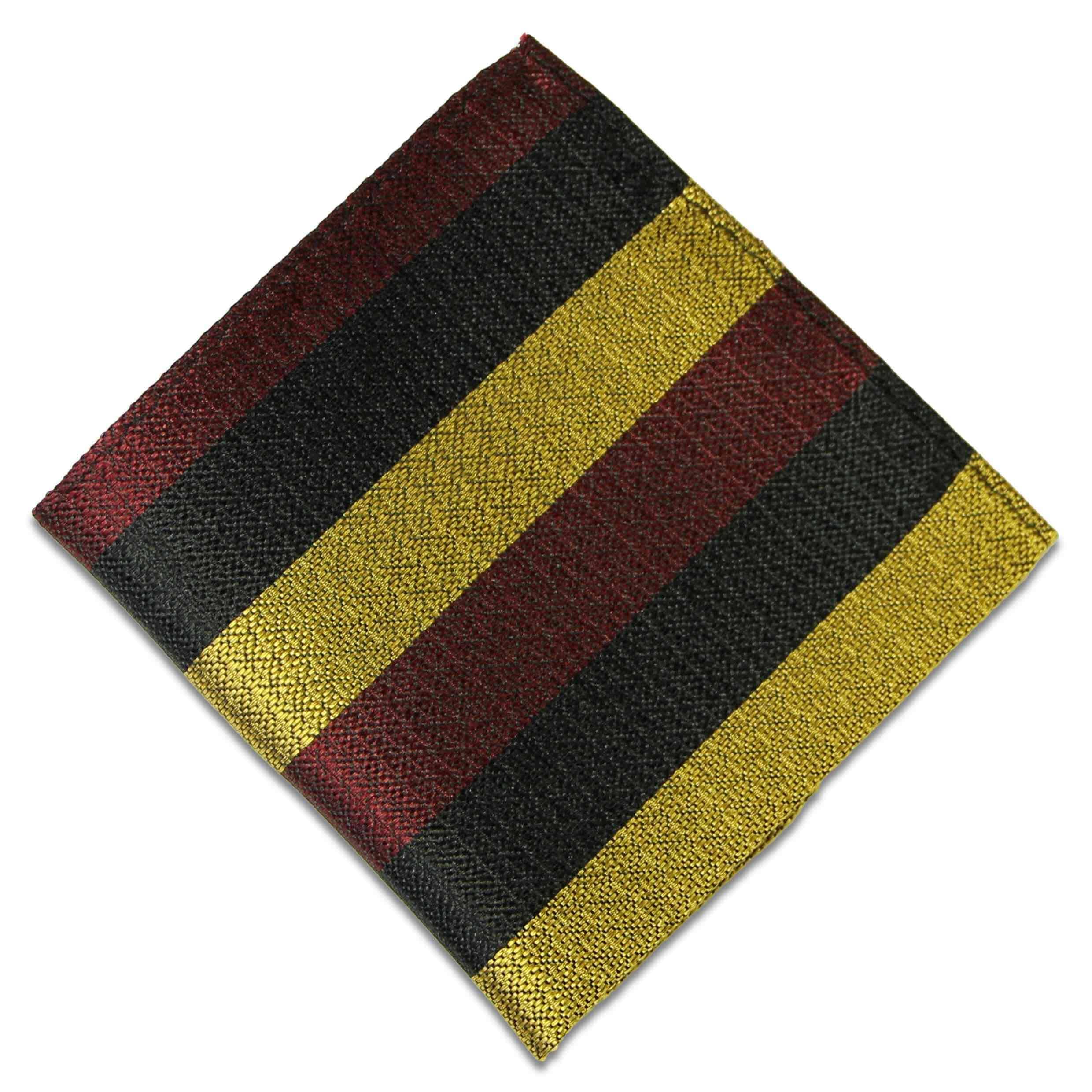 Prince of Wales's Own Regiment of Yorkshire Silk Non Crease Pocket Square