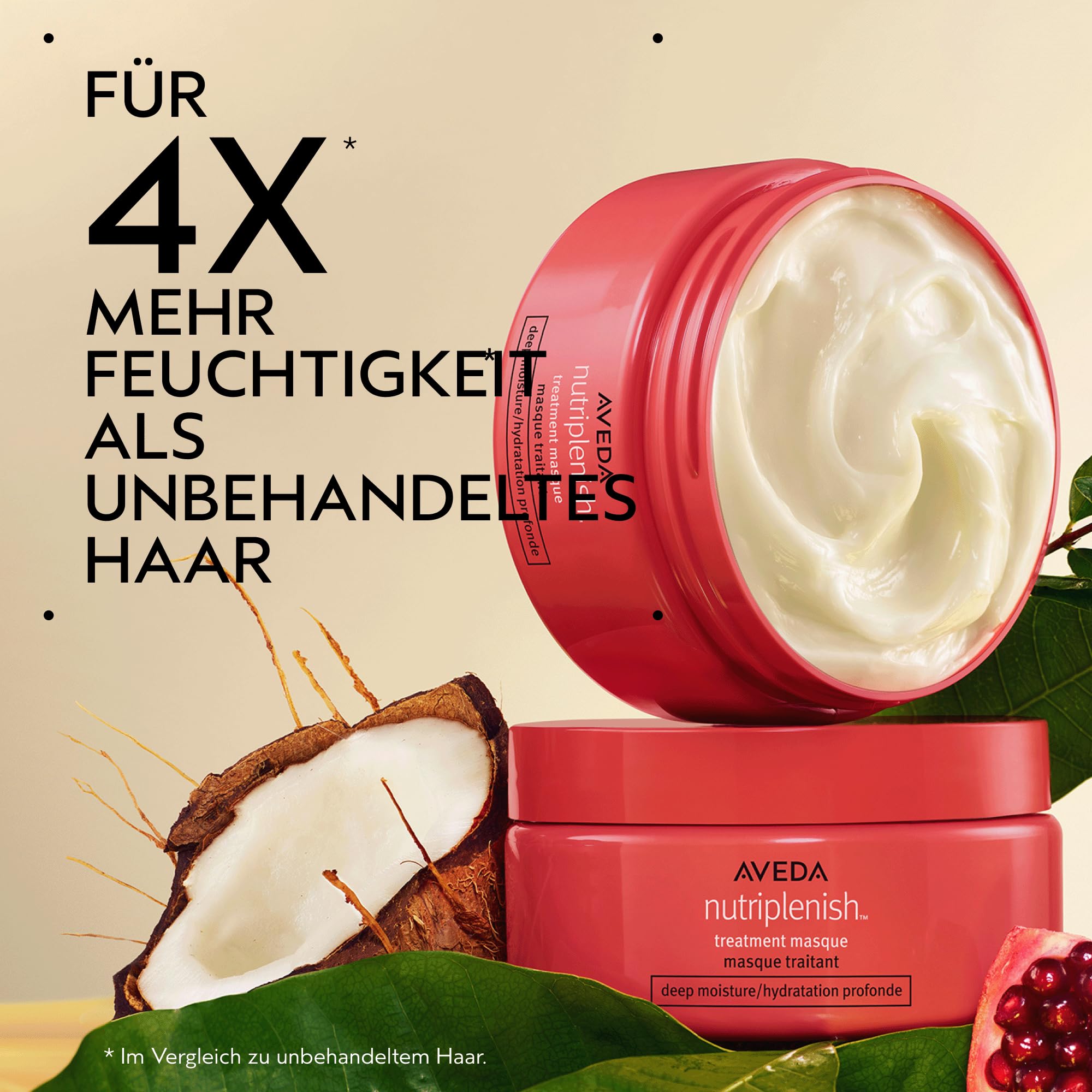 Aveda Nutriplenish™ Treatment Masque Deep Moisture | 200 ml | Intensiv pflegende Haarmaske | Für trockenes bis sehr trockenes Haar