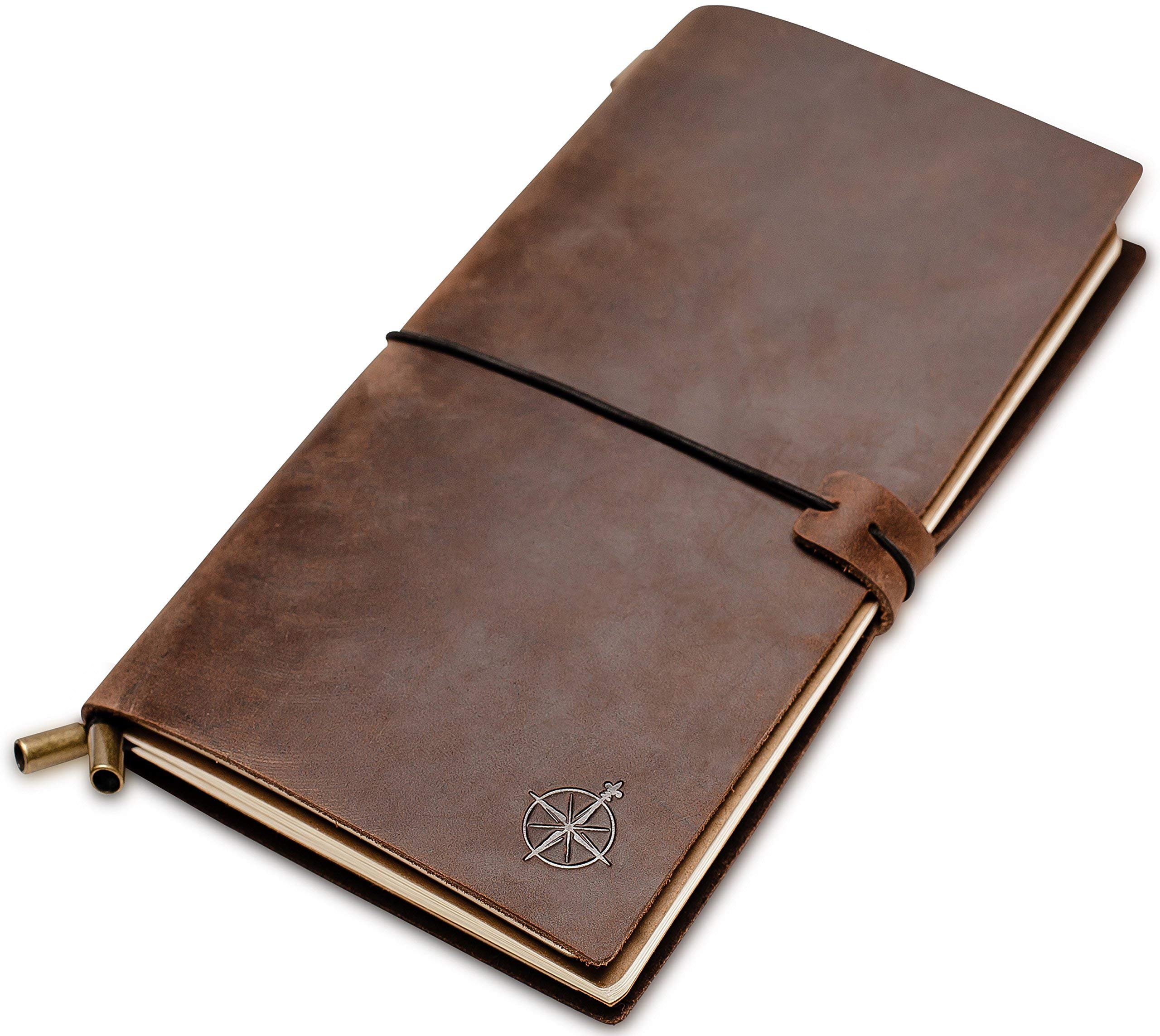 Buy Leather Travel Journal Leather Bound Travellers , Refillable Perfect for Writing, Poetry