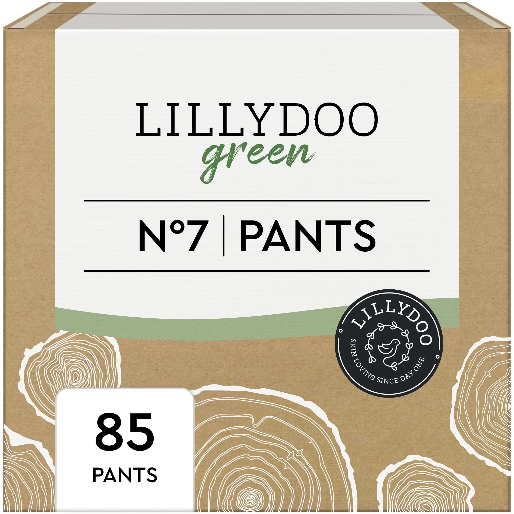 LILLYDOO green umweltschonende Pants, Größe 7 (17+ kg), Monatsbox (85 Stück)