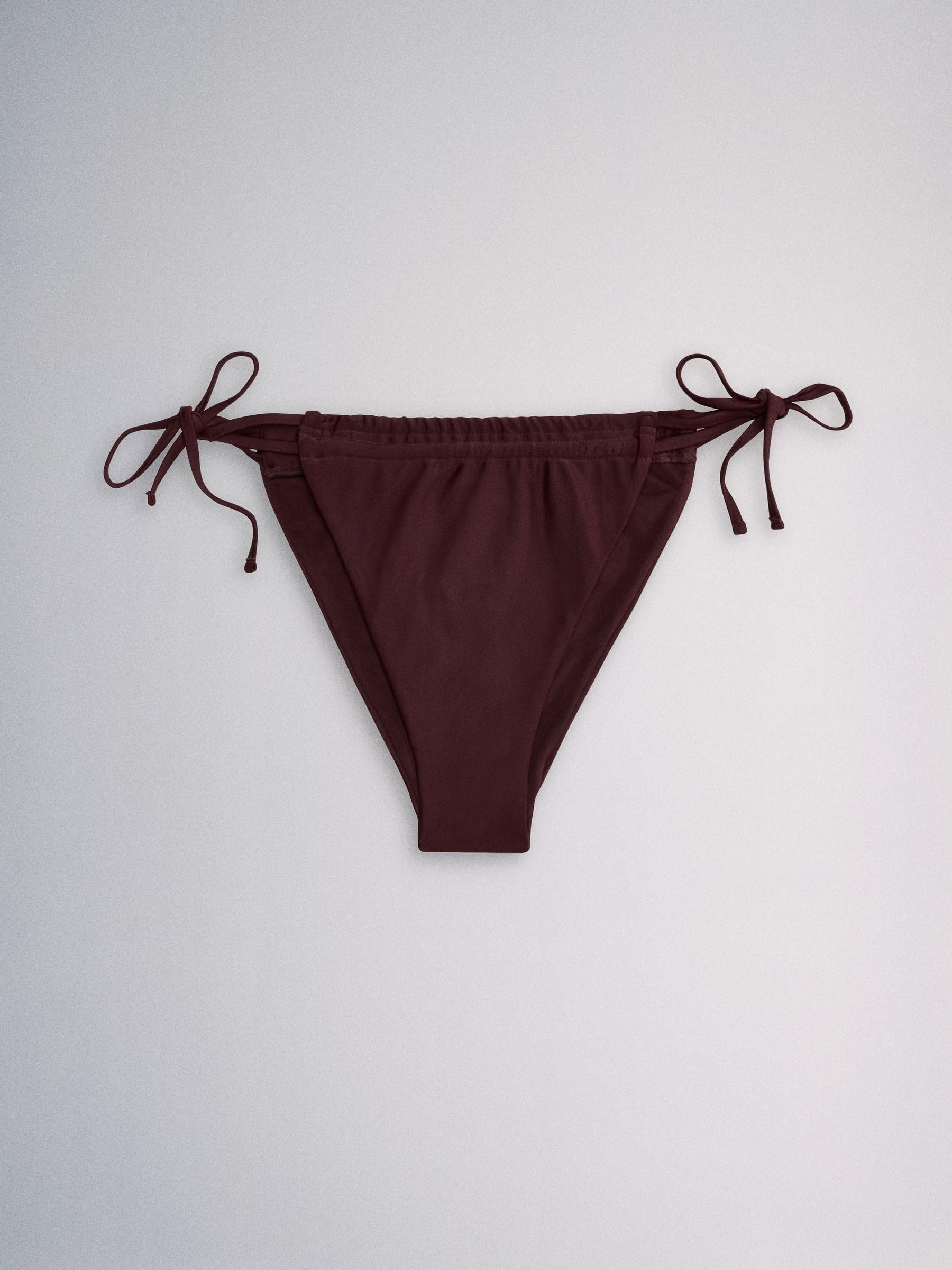 THE SET Femme Bas de Bikini échancré, Lot de 3 | Taille mi-haute