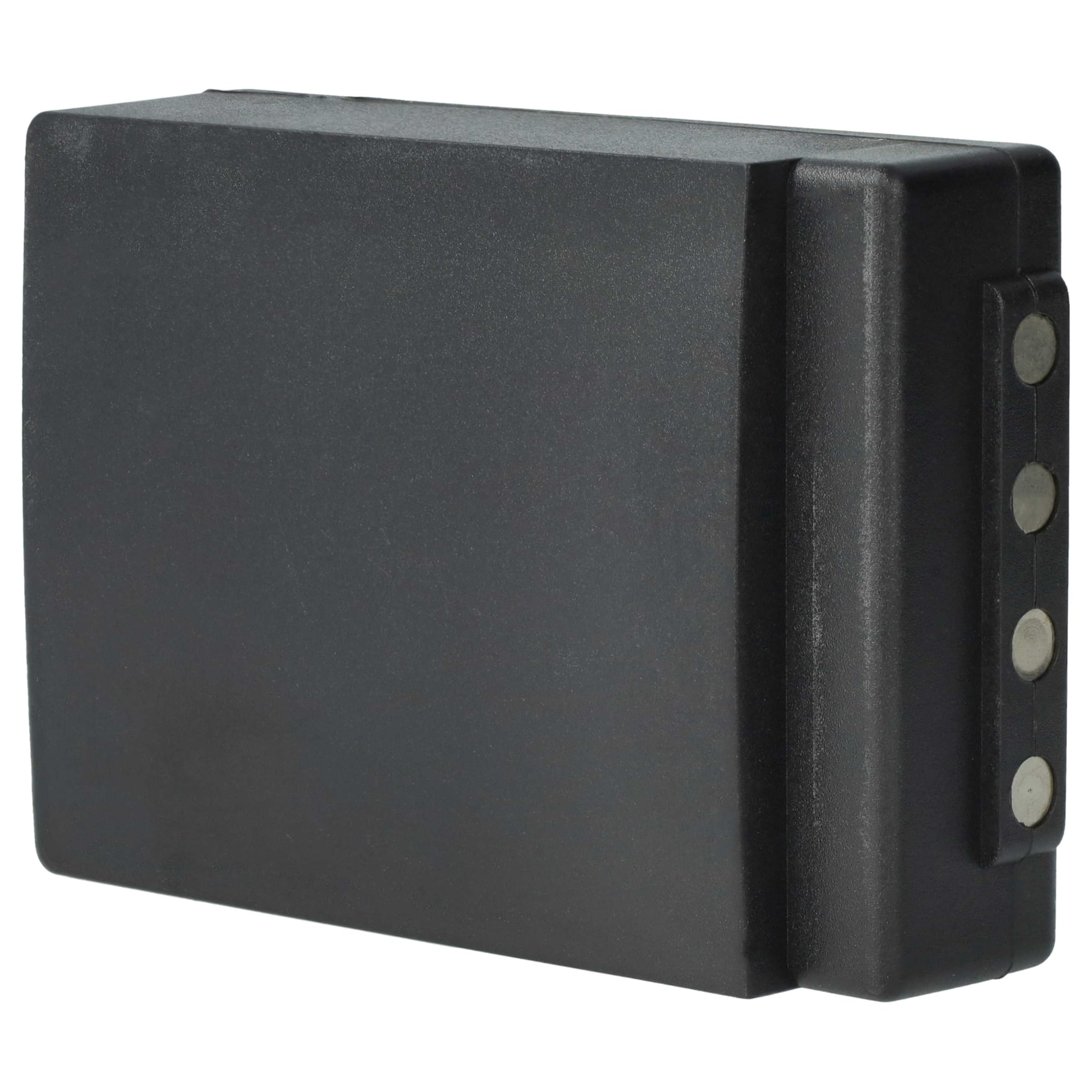 5X bateria zastępuje HBC 005-01-00615, BA205000, BA205030 do pilotów przemysłowych (2500 mAh, 6 V, NiMH) - czarny
