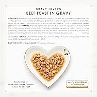 Vista 7 de Purina Fancy Feast, Paquete de comida gourmet húmeda para gatos, (24), 3 oz en latas, 0