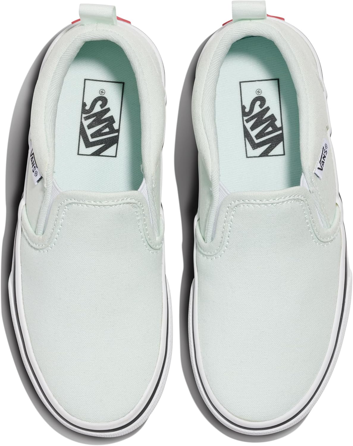 Vans Girls' Asher Slip-on Shoe - Girls' Sneakers for Everyday Wear, Walking, School & Fashion