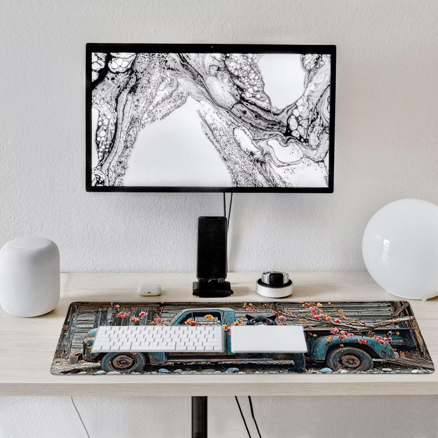 Podkładka pod mysz do gier, 1200 x 400 mm XXL Podkładka pod mysz do gier, duża, antypoślizgowa, wodoodporna, iExtended długa podkładka pod mysz do klawiatury XXL, akcesoria biurowe, dla graczy