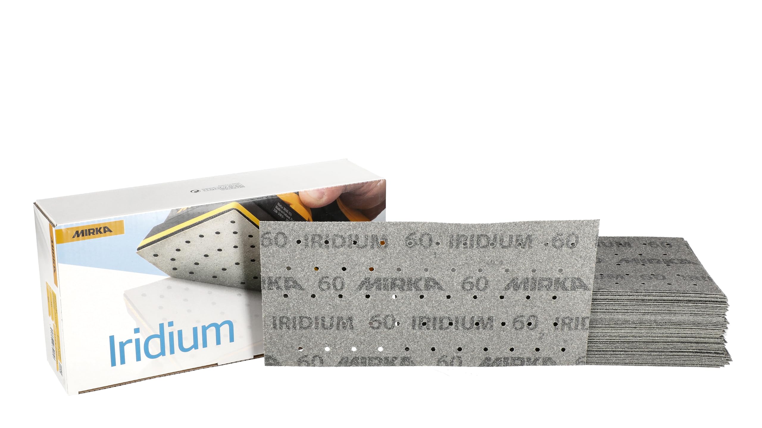 Mirka abrasive sheets Iridium sandpaper 115x230mm grit 60 50 pcs