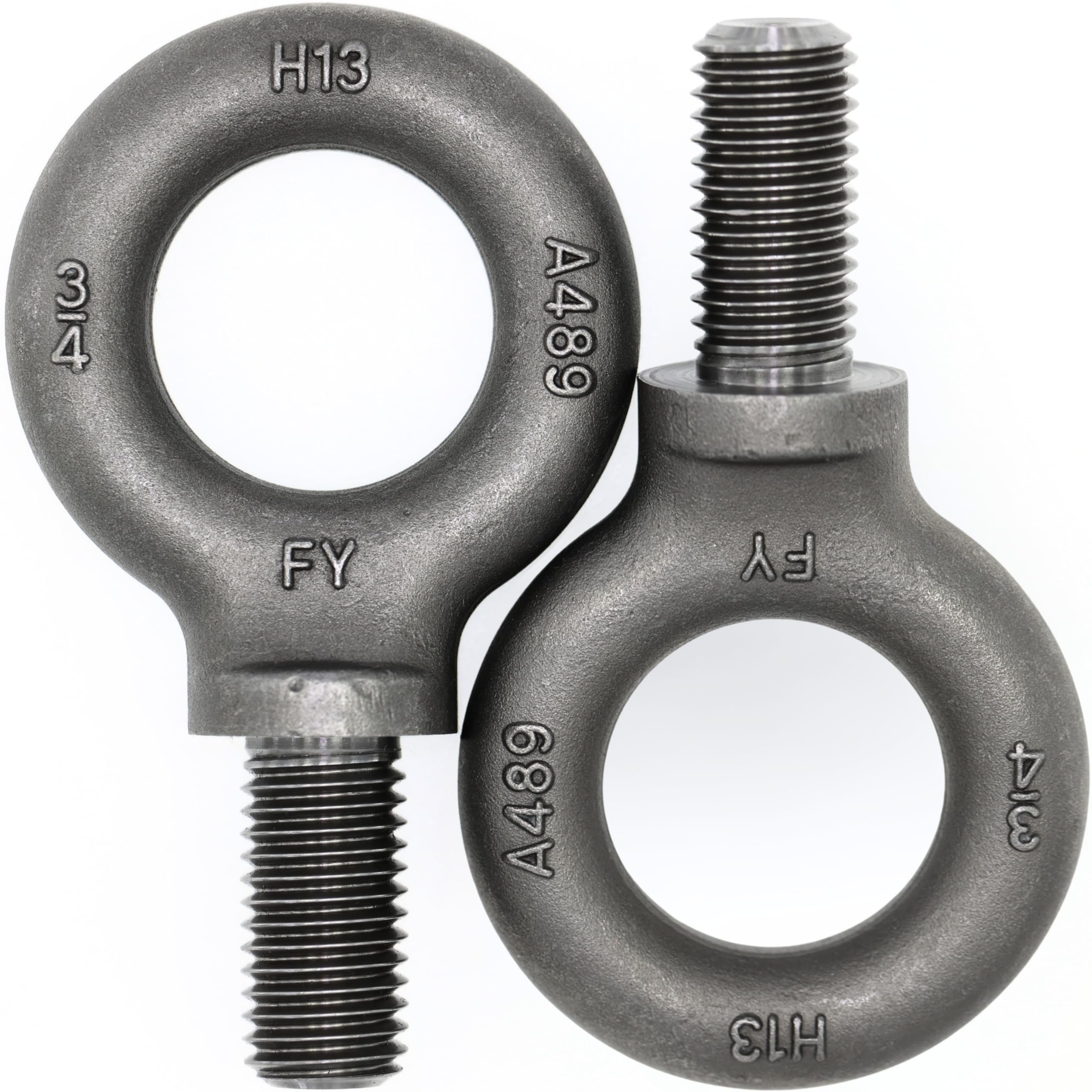 2 Pcs Lifting Shoulder Eye Bolts 3/4"-10 X 1-1/2"