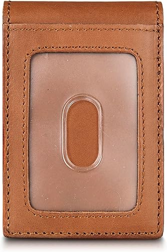 Miniatura 2 de Eddie Bauer Men's Slim Wallet  Money Clip  RFID Protection  ID Window  Genuine Leather  EDC