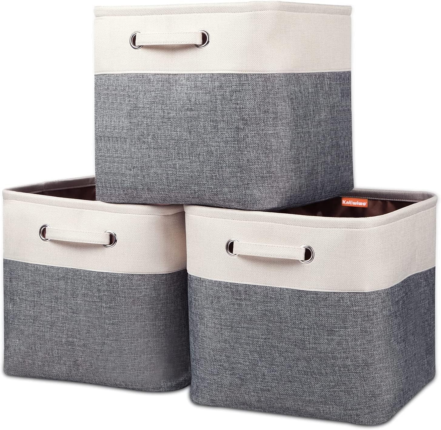 Kntiwiwo Large Storage Cubes 13” x 13” x 13” Foldable Storage Bin