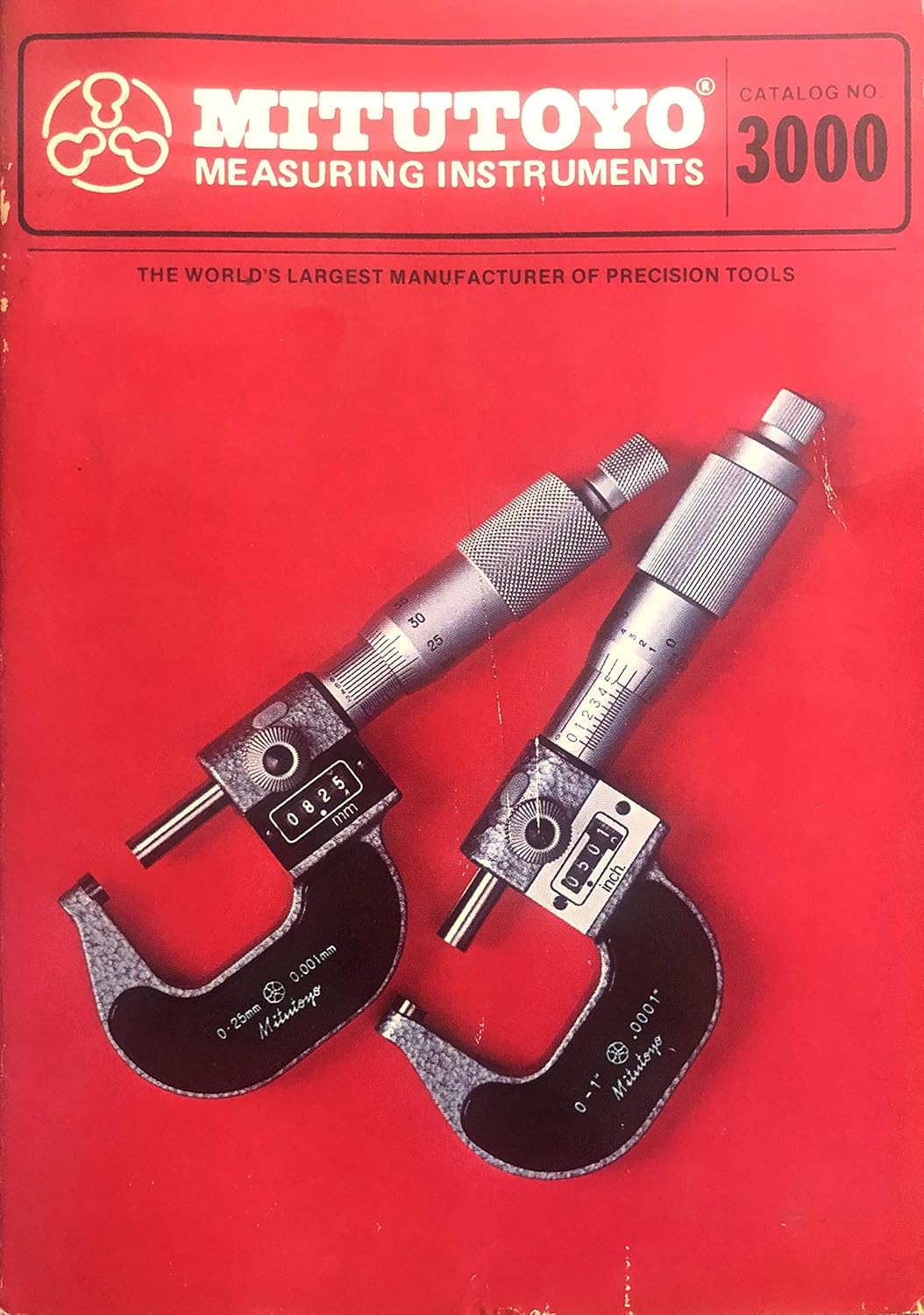 Mitutoyo Measuring Instruments Catalog No. 3000 Corporation, Mti