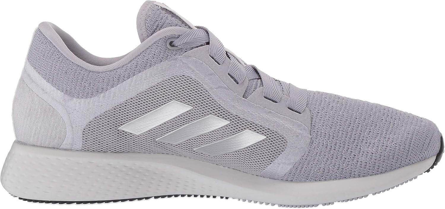 adidas womens Edge Lux 4 Running Shoe, Glory Grey/Silver/Grey, 8.5 US