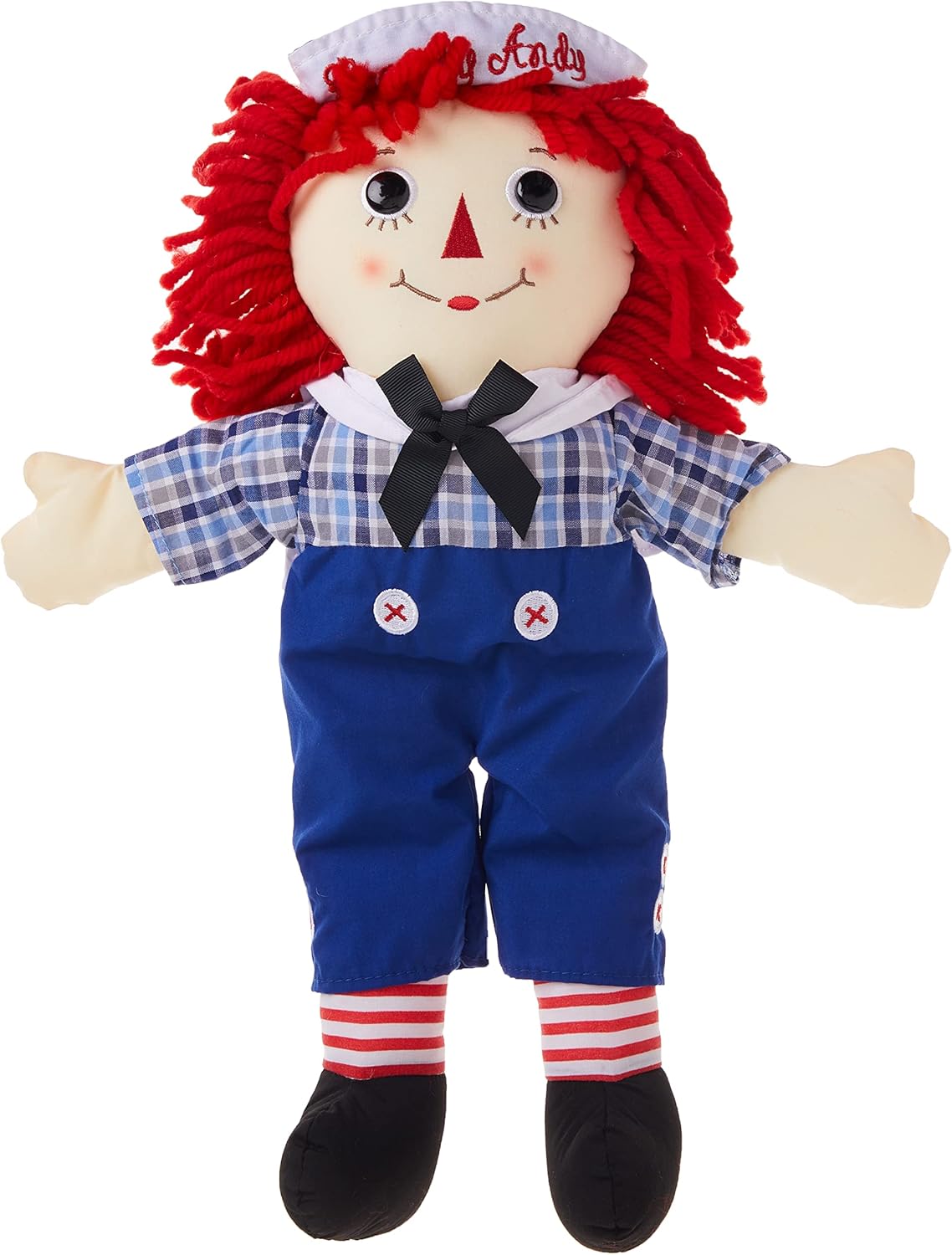 Aurora® Timeless Raggedy Ann & Raggedy Andy® Raggedy Andy Classic Stuffed Doll - Cherished Memories - Lasting Play - Multicolor 17 Inches