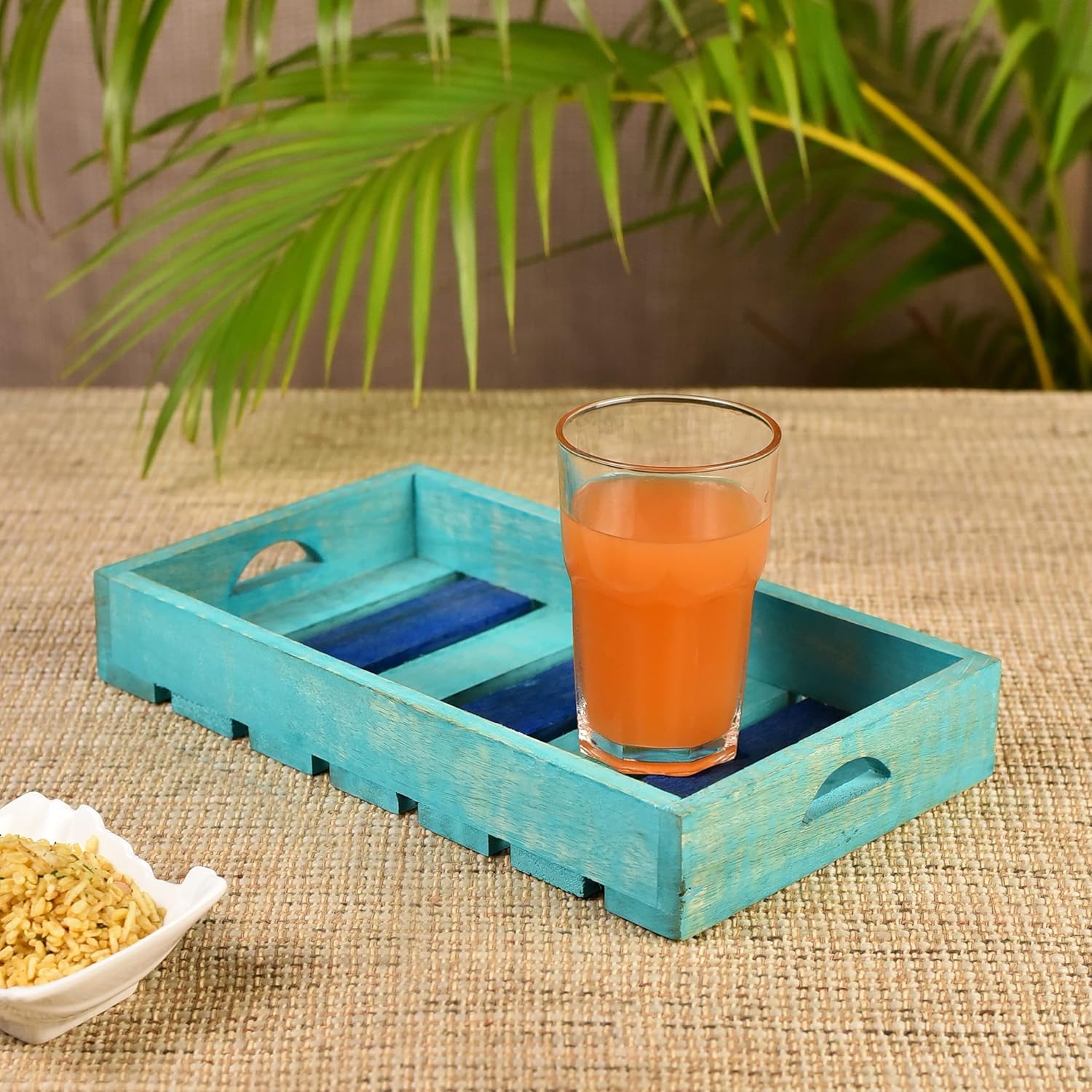 Craft Expertise Decorative Wooden Serving Tray, Multicolor, 11.5 Inches (B0DGHN5C3Q) Amazon Price History, Amazon Price Tracker